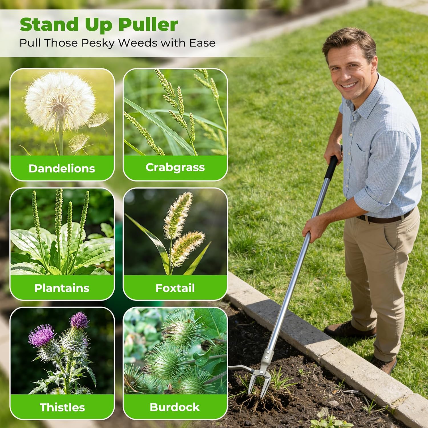 Detalle de IVVIC Weed Puller, 47-Inch