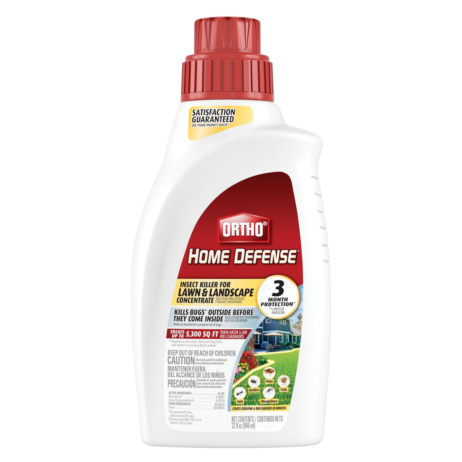 Detalle de Ortho Lawn and Landscape Insect Killer Concentrate 32 oz.