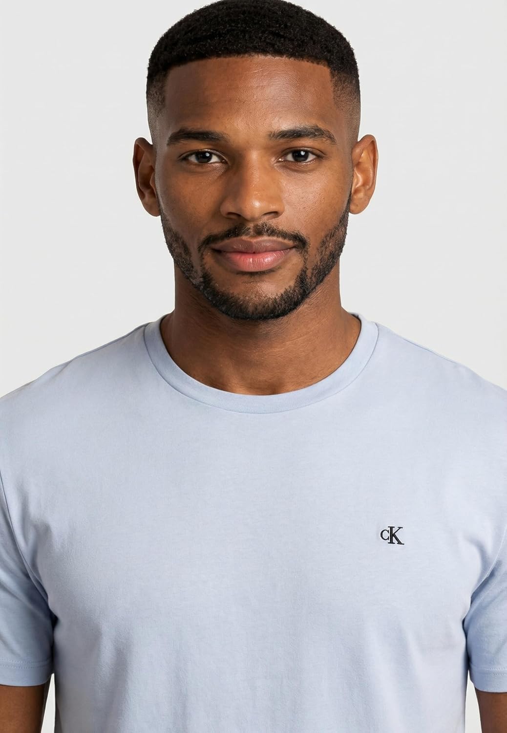 Detalle de Calvin Klein SS Classic Monogram tee Camiseta unisex
