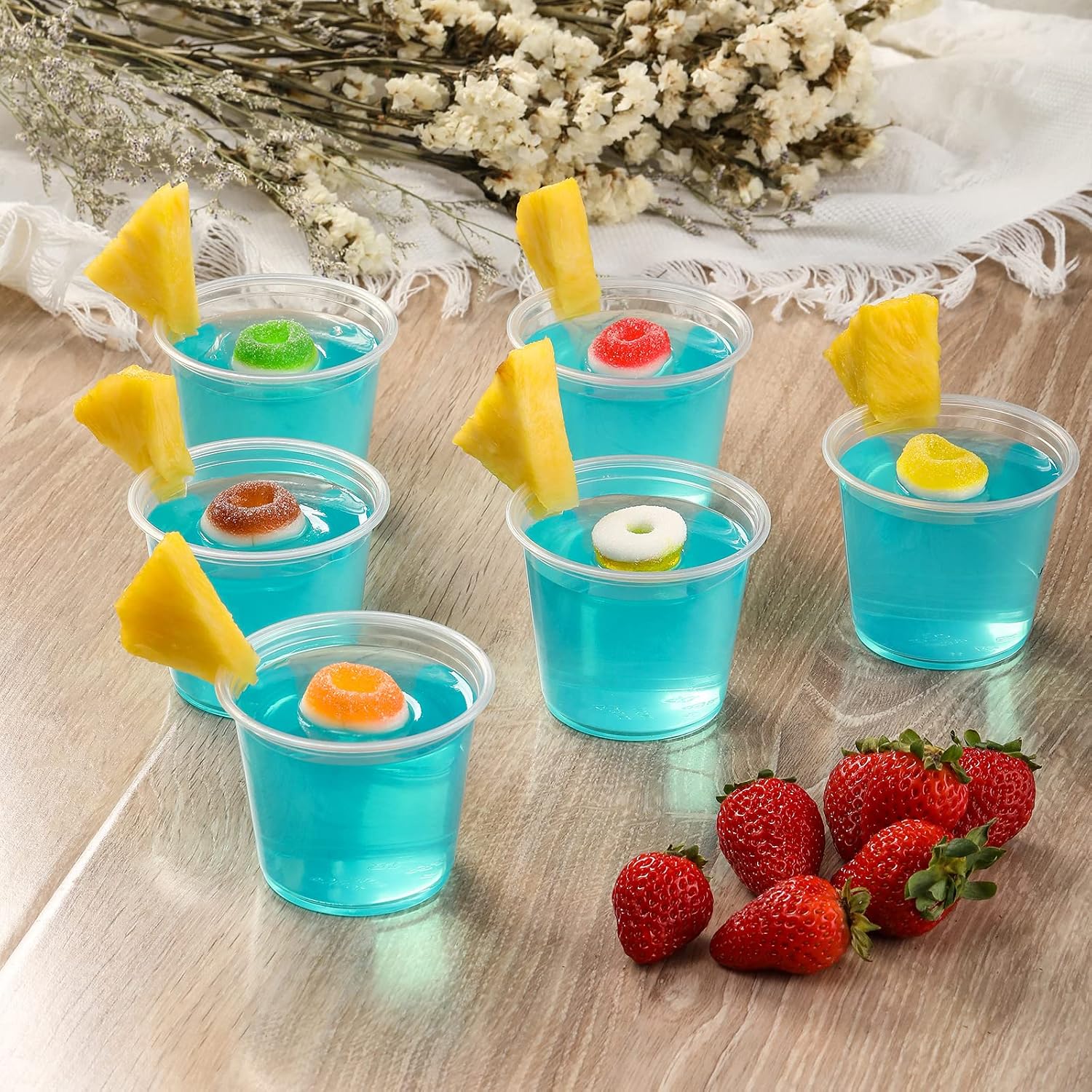 Detalle 2 de VITEVER 5.5 oz Portion Cups with Lids, Airtight and Stackable