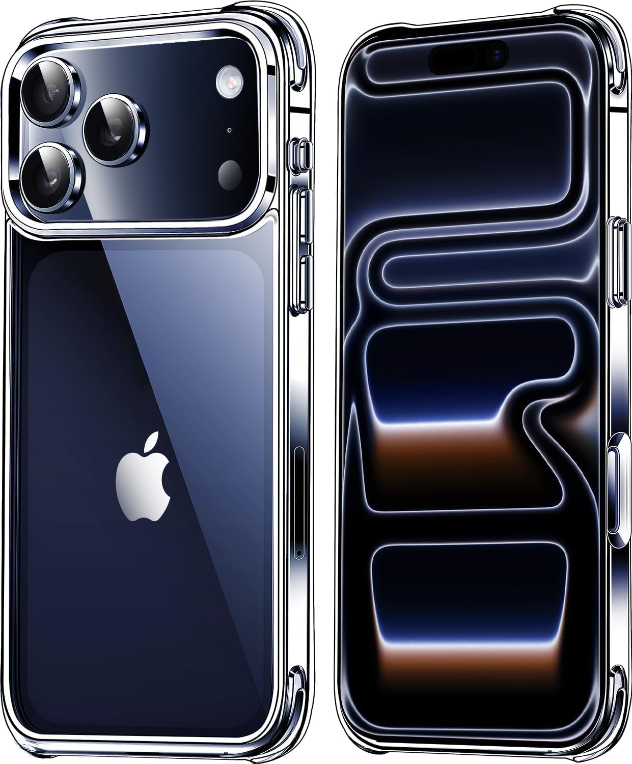 Thumbnail 6 de Mkeke Clear iPhone 17 Case — Not-Yellowing, Military-Grade Drop Protection
