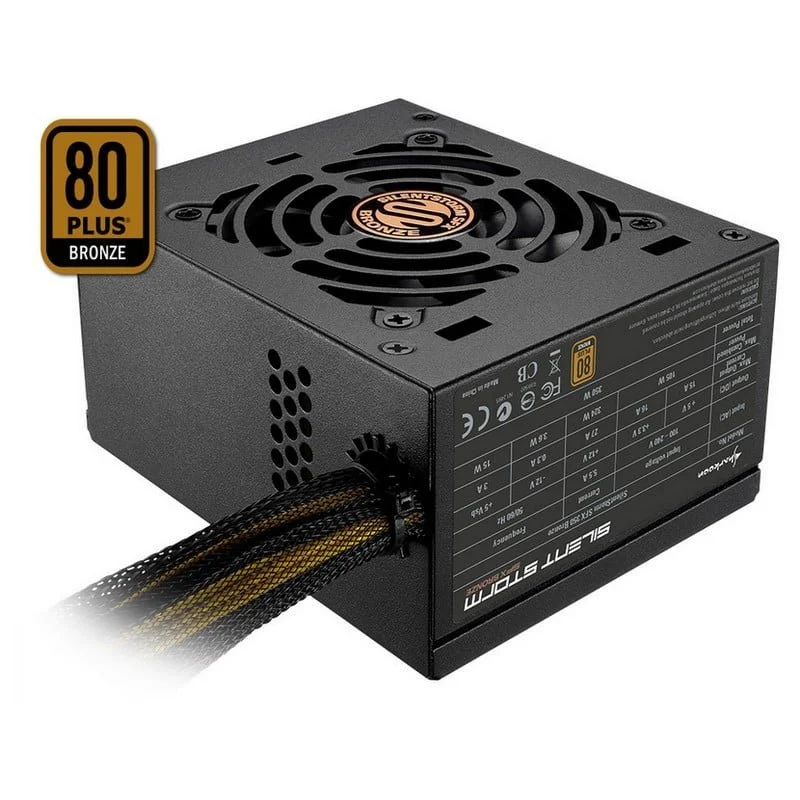 Detalle de Sharkoon SilentStorm 450W fuente de alimentación