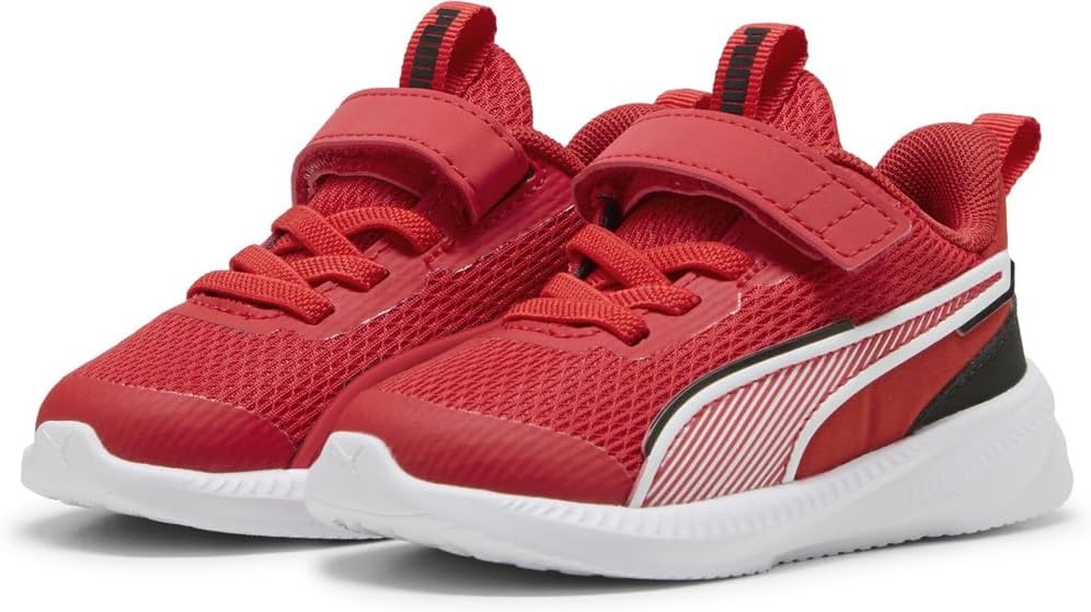 Detalle de Puma Unisex Baby Flyer 3 AC+ InfSneaker – Babyschuh für sicheren Halt und leichten Einstieg