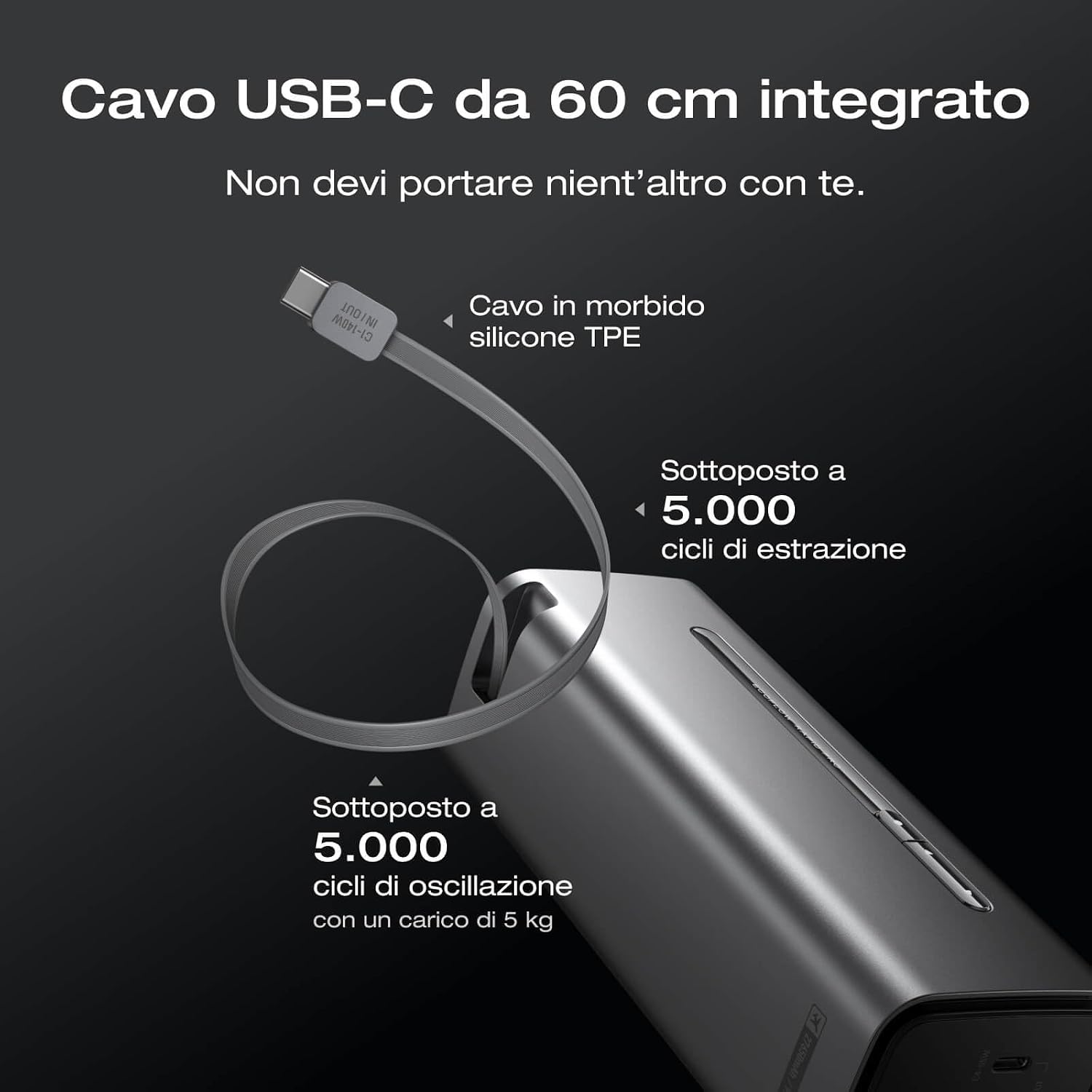 Detalle 1 de EcoFlow RAPID Pro power bank 27650mAh 300W
