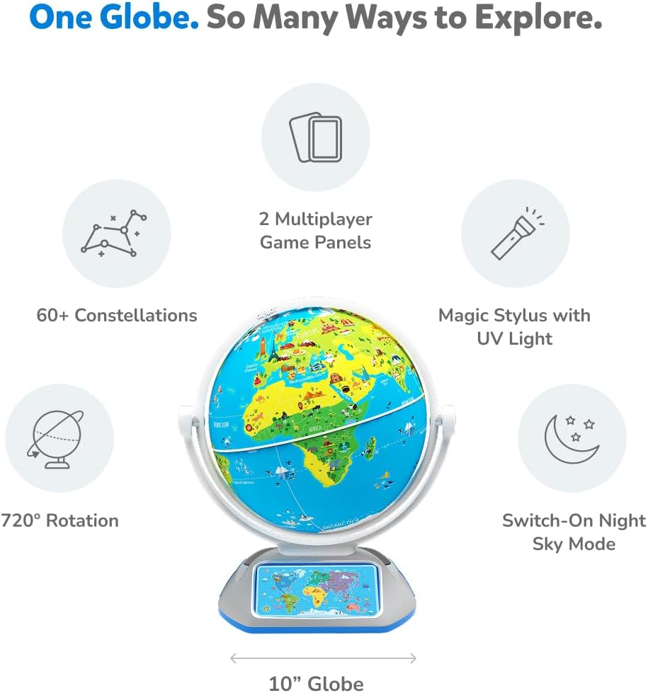 Thumbnail 1 de PlayShifu Interactive Globe 10-inch