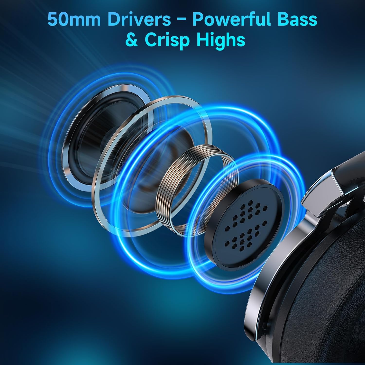 Thumbnail 6 de Gvyugke Wireless Gaming Headset for PC, PS5, PS4, Switch and More