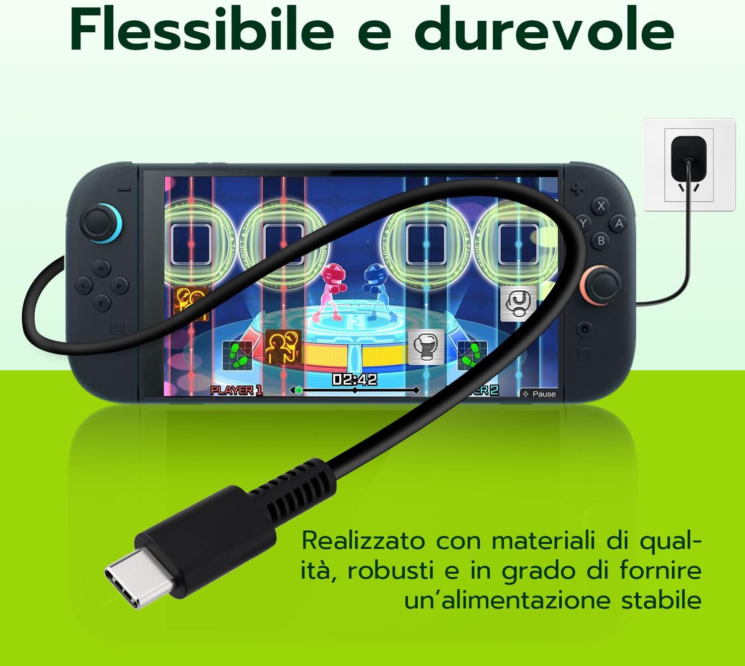 Thumbnail 4 de Tolesum Caricatore 60W per Switch