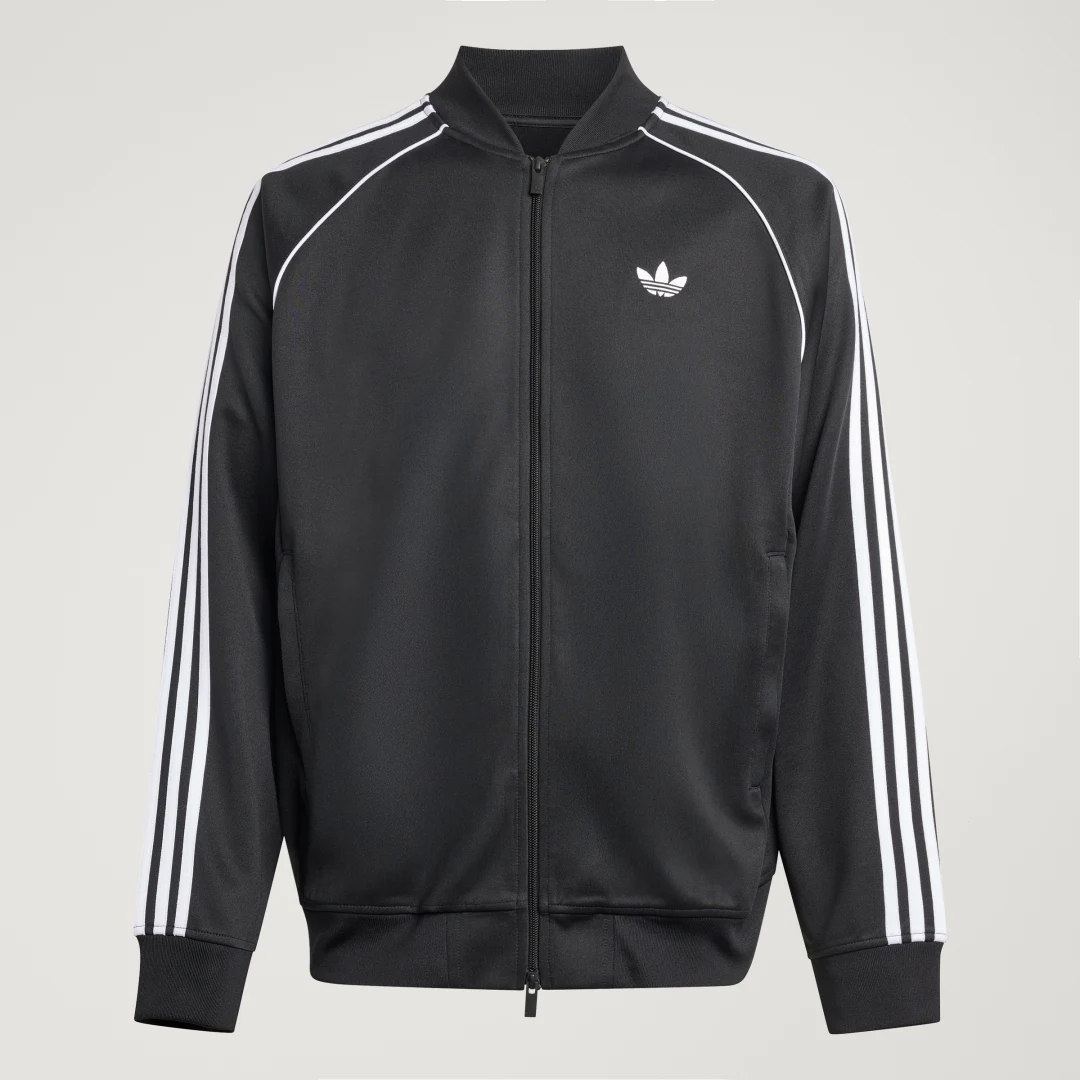 Detalle 2 de Chaqueta deportiva holgada SST Adicolor Classics de Adidas (negro) – estilo urbano y comodidad deportiva