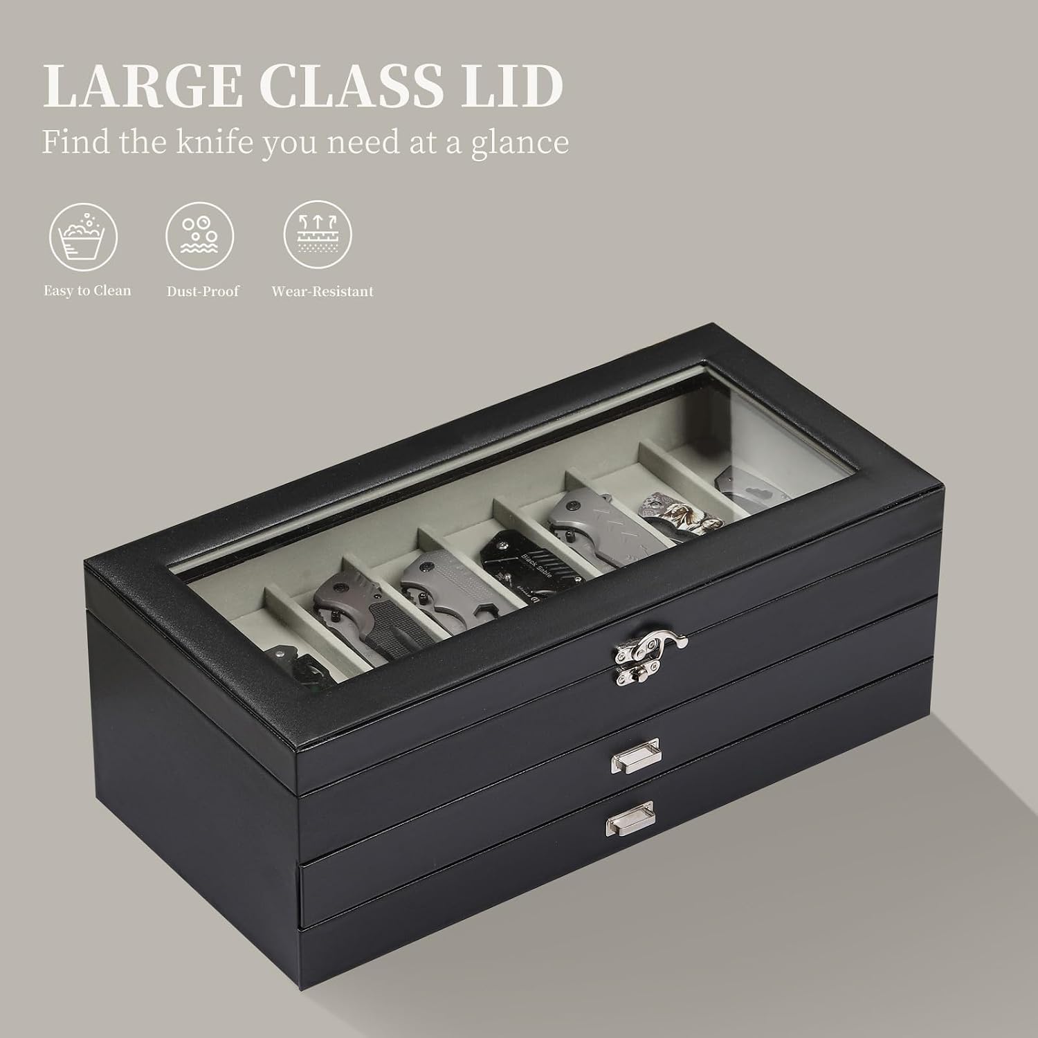 Detalle 1 de AUTOARK Knife Organizer with 26 Slots