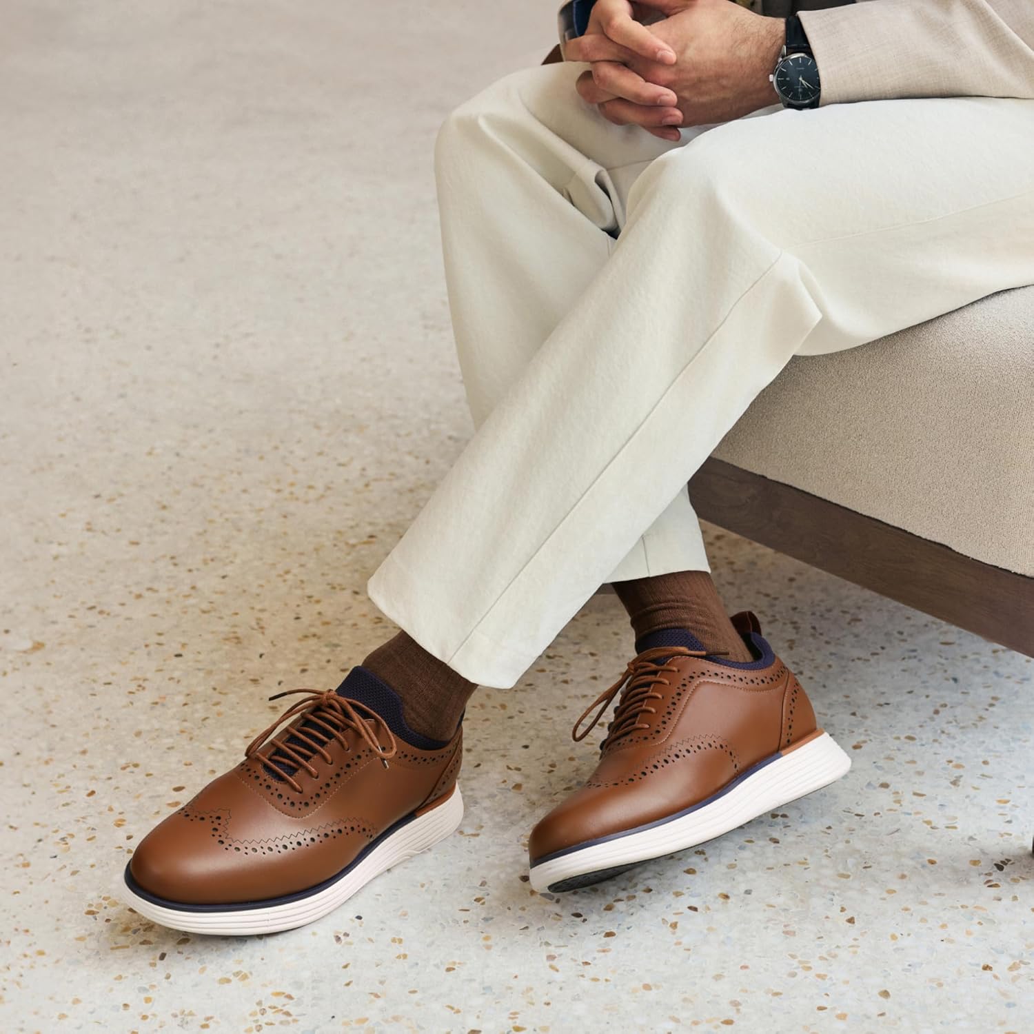 Thumbnail 1 de Bruno Marc MaxFlex Dress Sneakers 0.47 in rise 👞