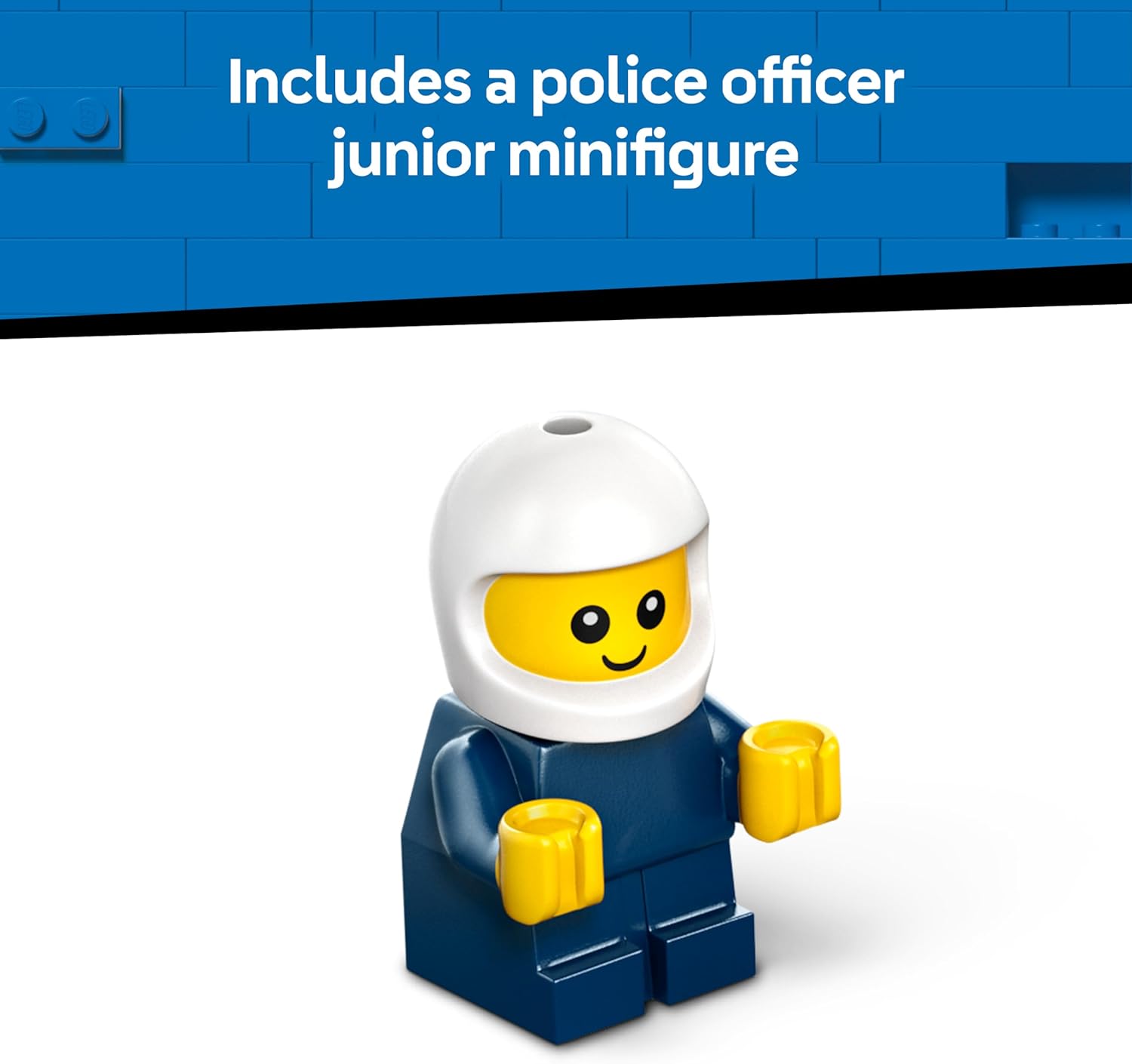 Thumbnail 6 de LEGO City Rides 60481 Police Truck building set with Police Officer Junior minifigure (toy for ages 5+)