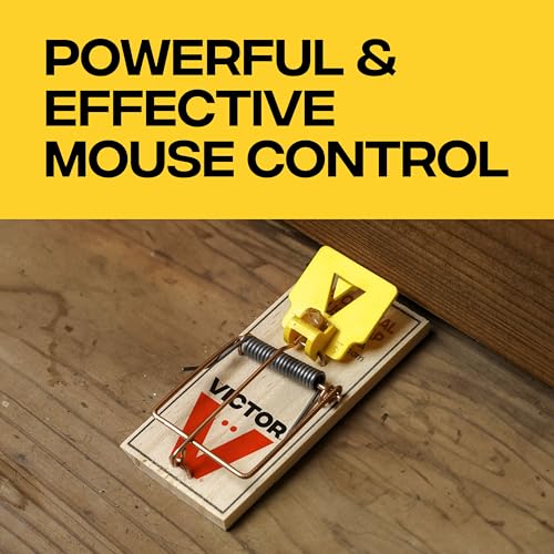 Detalle de Victor Wide Pedal Mouse Traps, 12-Pack (Plastic Pedal Snap Traps)