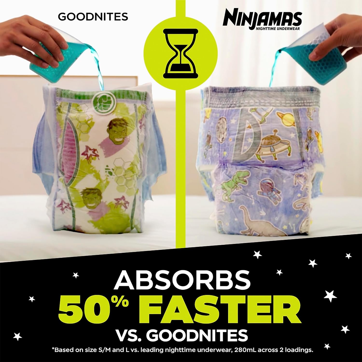 Thumbnail 5 de Ninjamas Boys Bedwetting Nighttime Underwear 88 Count