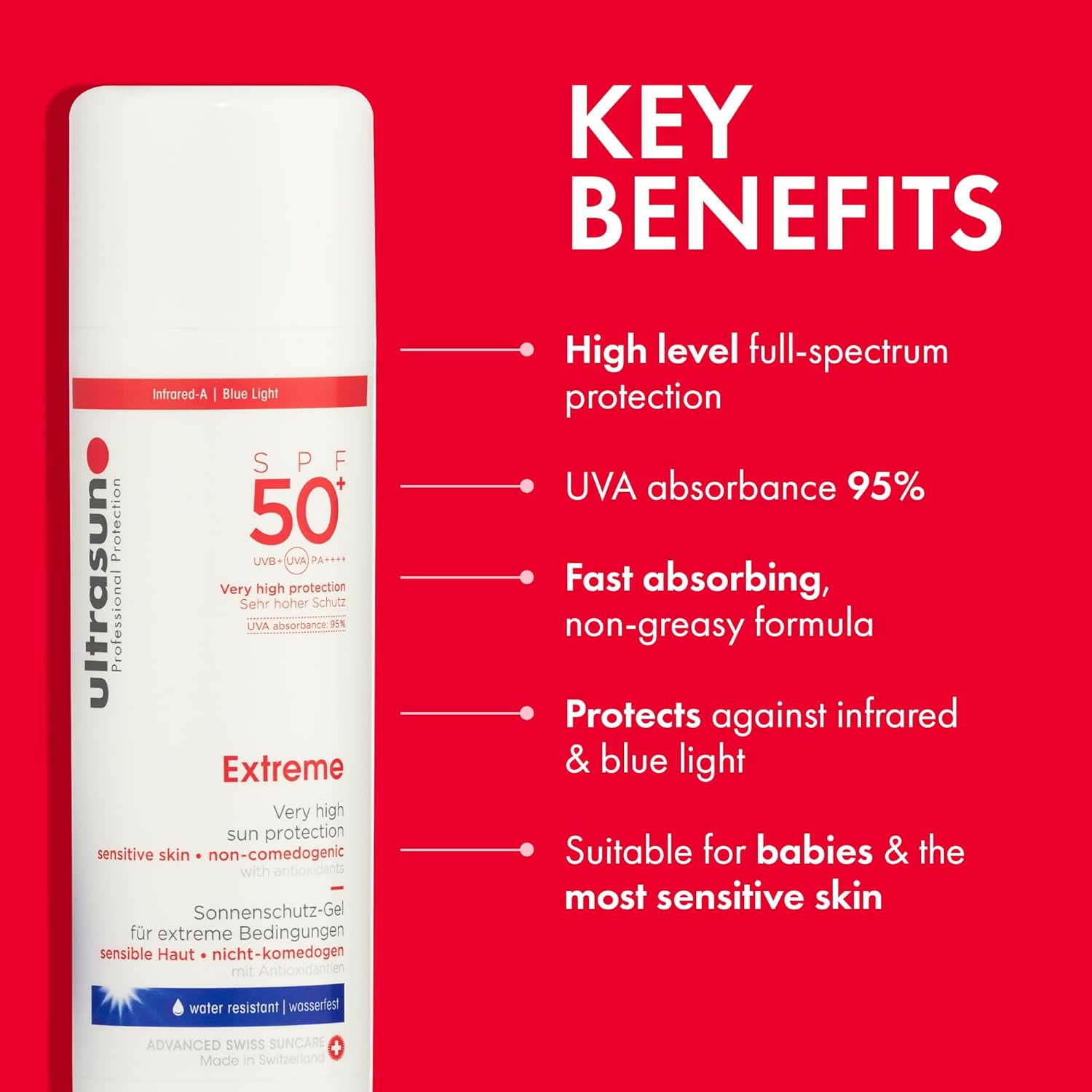 Thumbnail 2 de Ultrasun Extreme SPF50+ 100ml sunscreen for broad-spectrum UVA protection