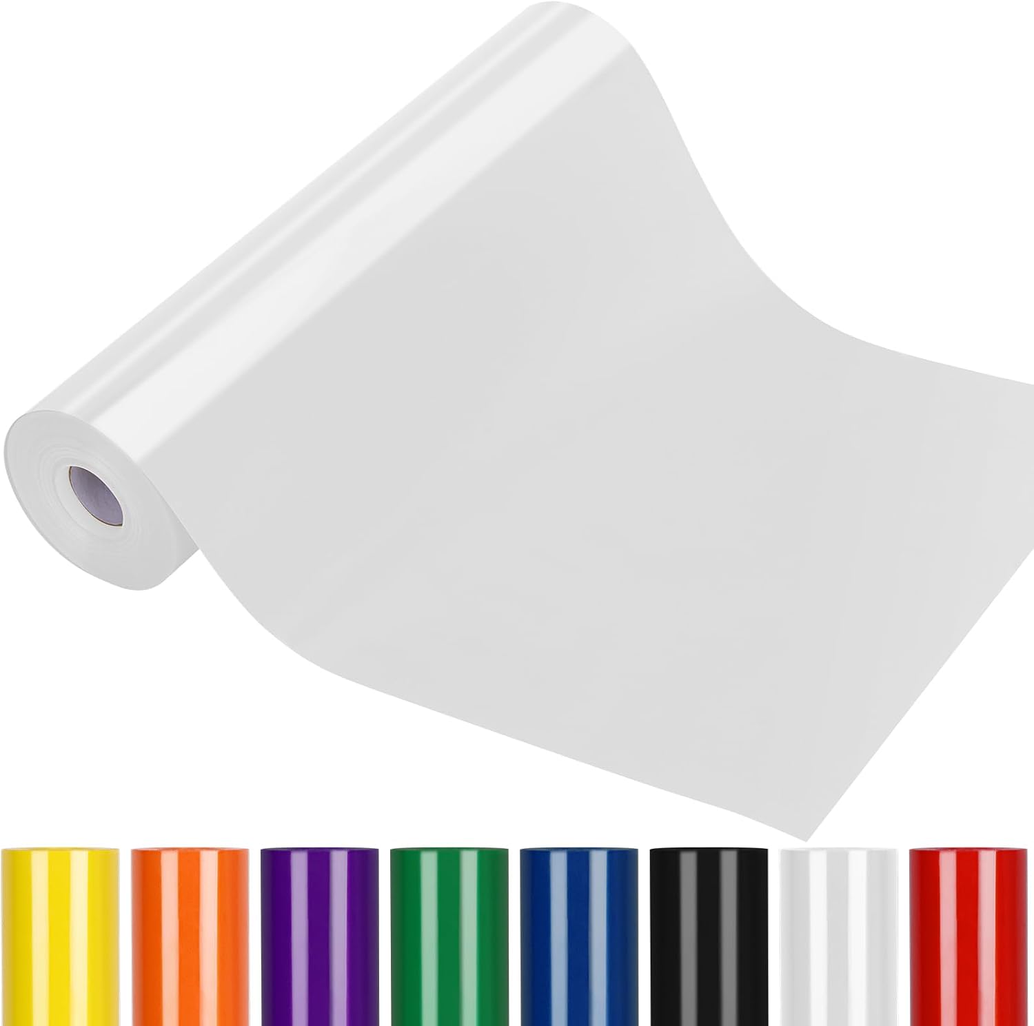 Detalle de White HTV Vinyl Roll 12" x 50 ft