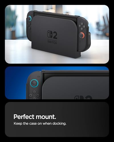 Thumbnail 8 de Spigen Funda Dual Grip para Nintendo Switch 2: ligereza y agarre mejorado para sesiones largas