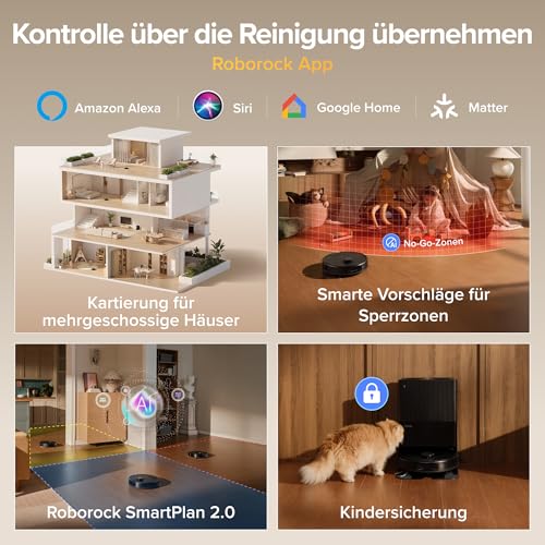 Thumbnail 7 de roborock Qrevo S Pro Saugroboter mit Wischfunktion – 18.500 Pa