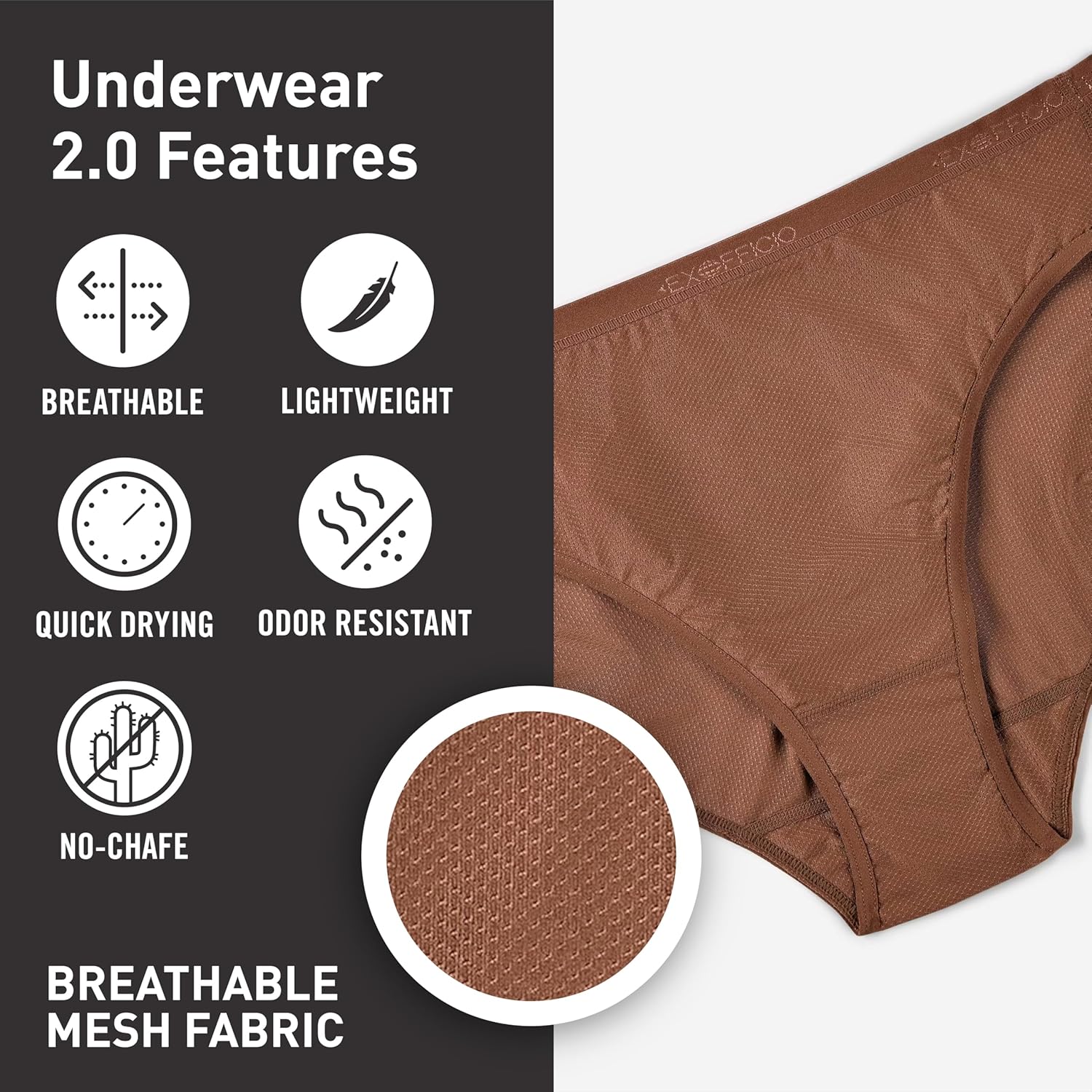 Thumbnail 3 de ExOfficio Women's Give-N-Go 2.0 Bikini Brief - Breathable, Durable Travel Underwear