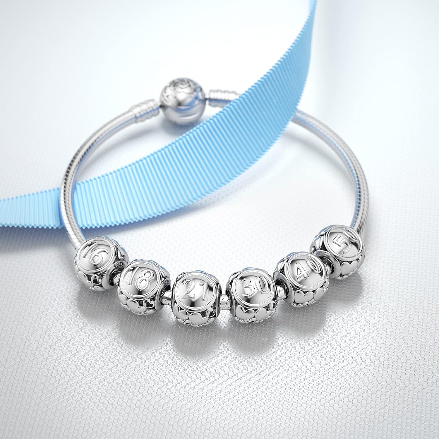 Detalle 2 de DALARAN Sterling Silver Pandora birthday charm 18
