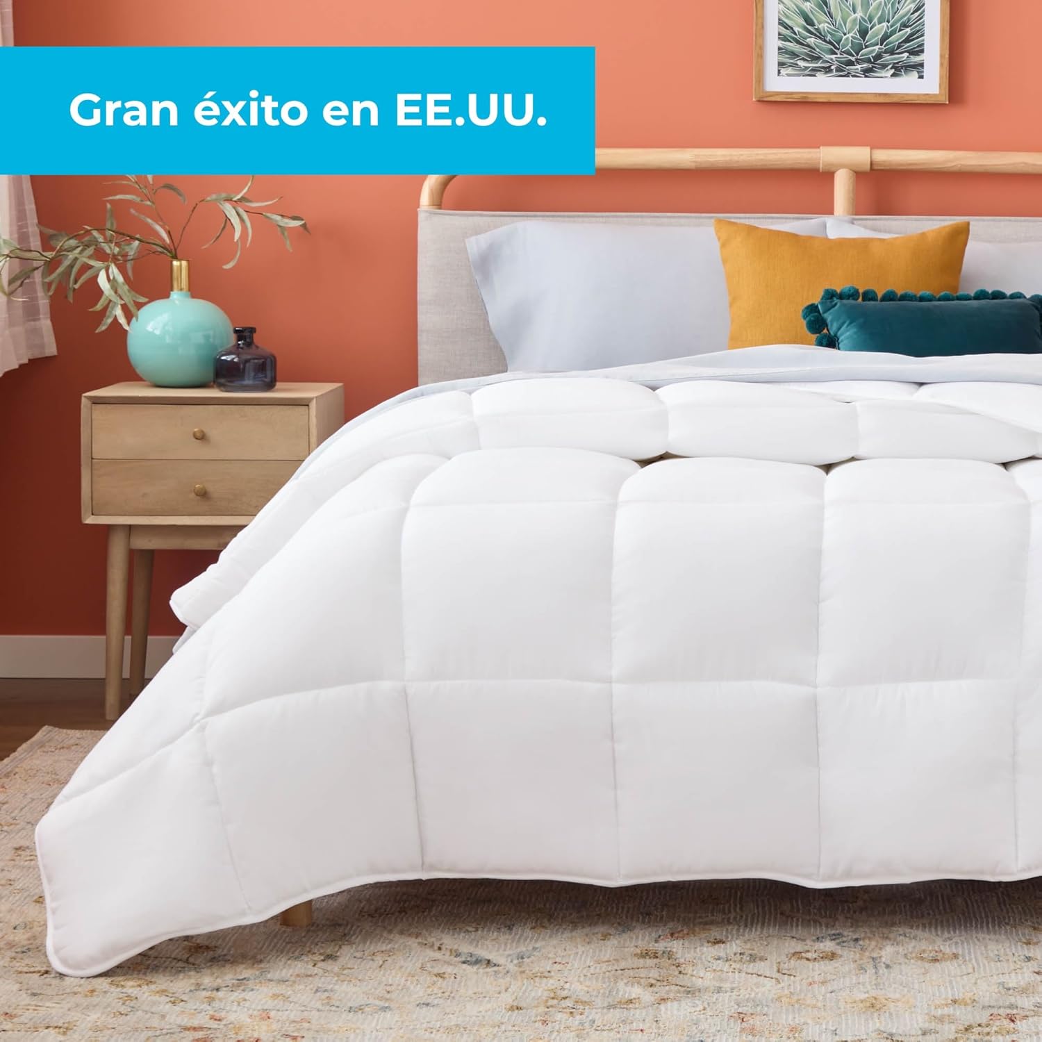 Thumbnail 6 de Linenspa Edredón Nórdico Microfibra 4 Estaciones 🌙 150x240cm