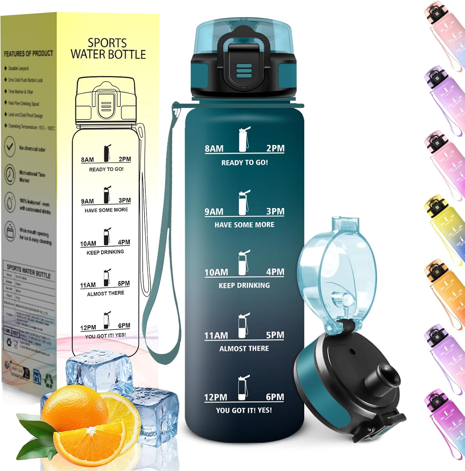 Detalle de HoneyHolly Gourde 500 ml pour sport 🥤