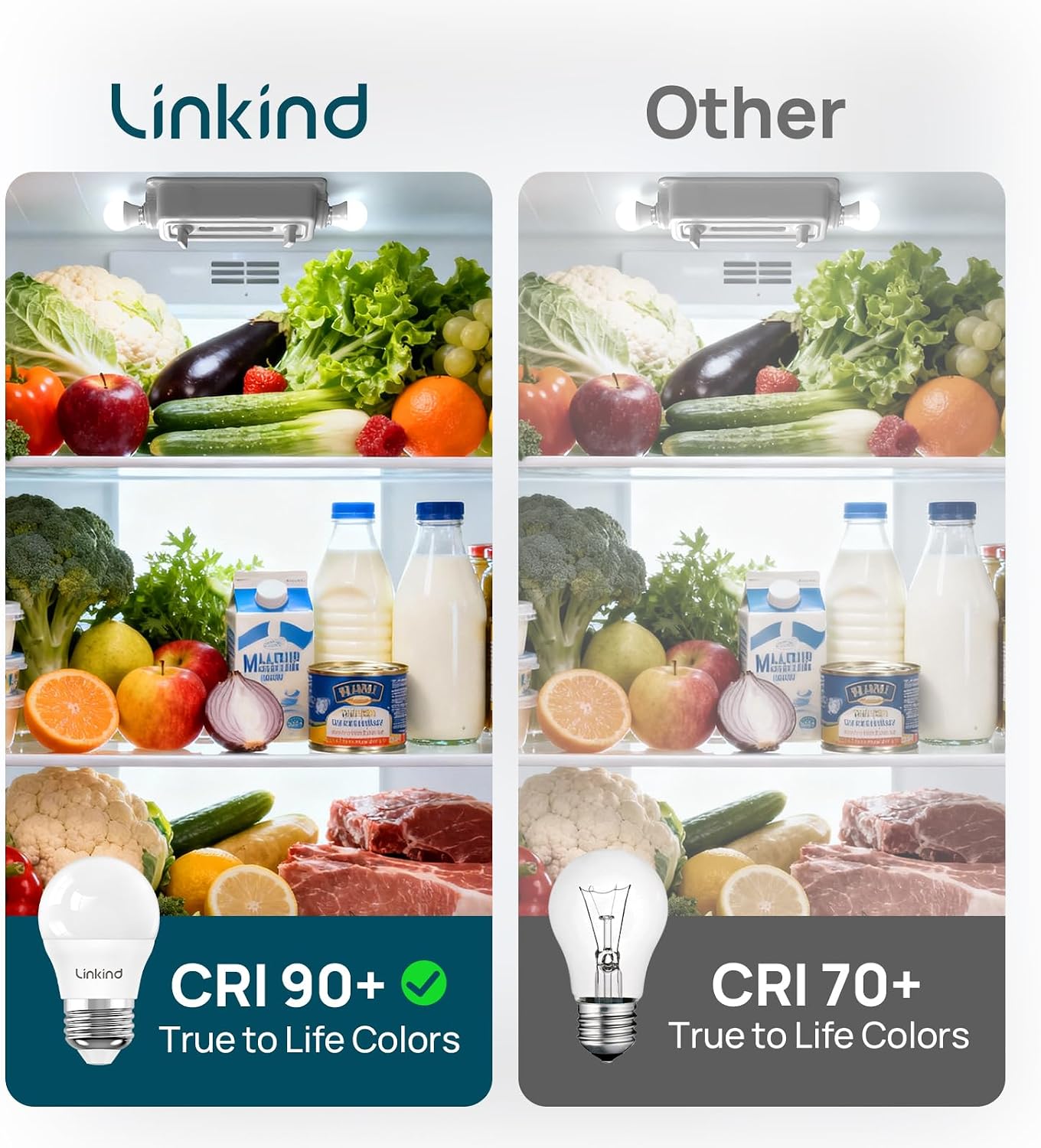 Thumbnail 2 de Linkind Refrigerator Light Bulbs, A15