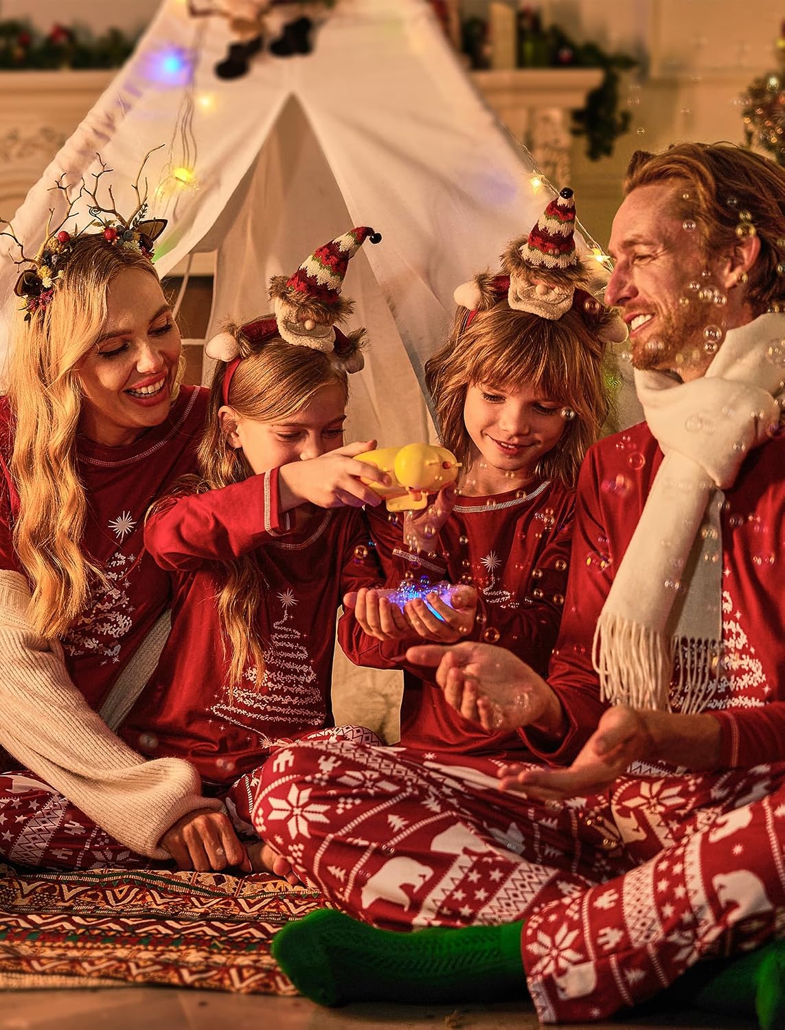 Detalle de Ekouaer Matching Pajamas Two-Piece Set