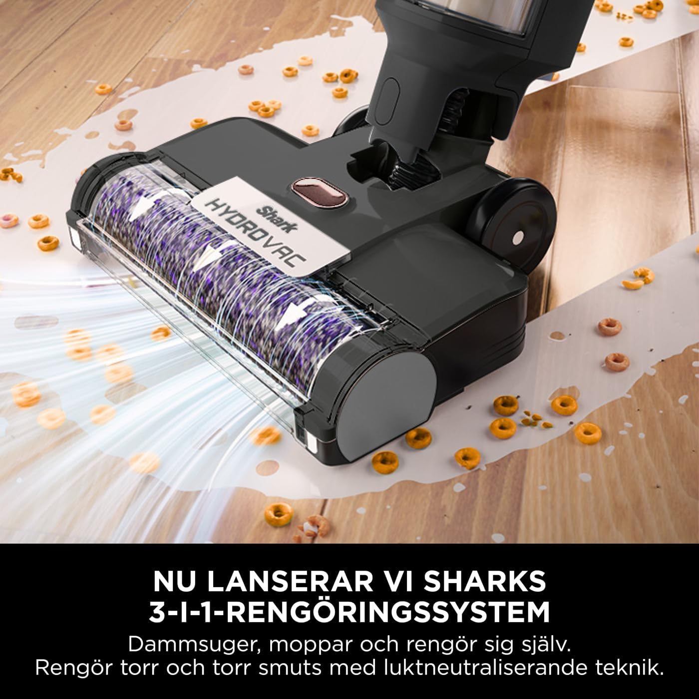 Detalle 2 de Shark HydroVac WD210EU sladdlös golvrengörare för hårda golv