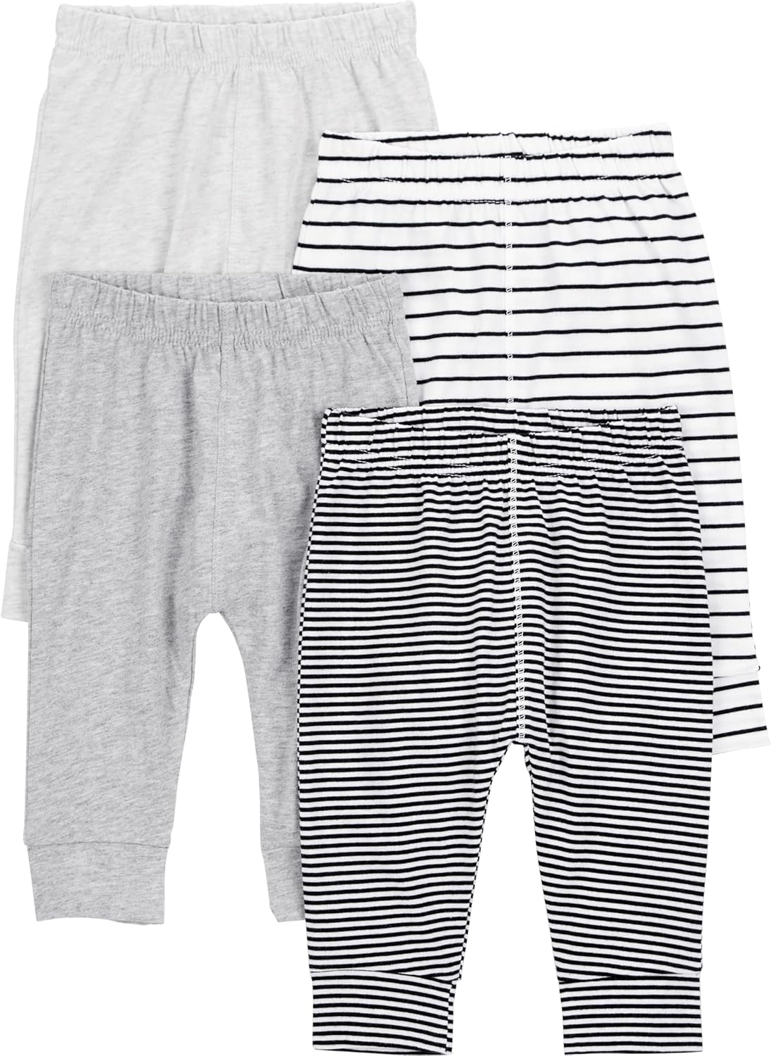 Detalle de Simple Joys by Carter's Baby 4-Pack Neutral Pant