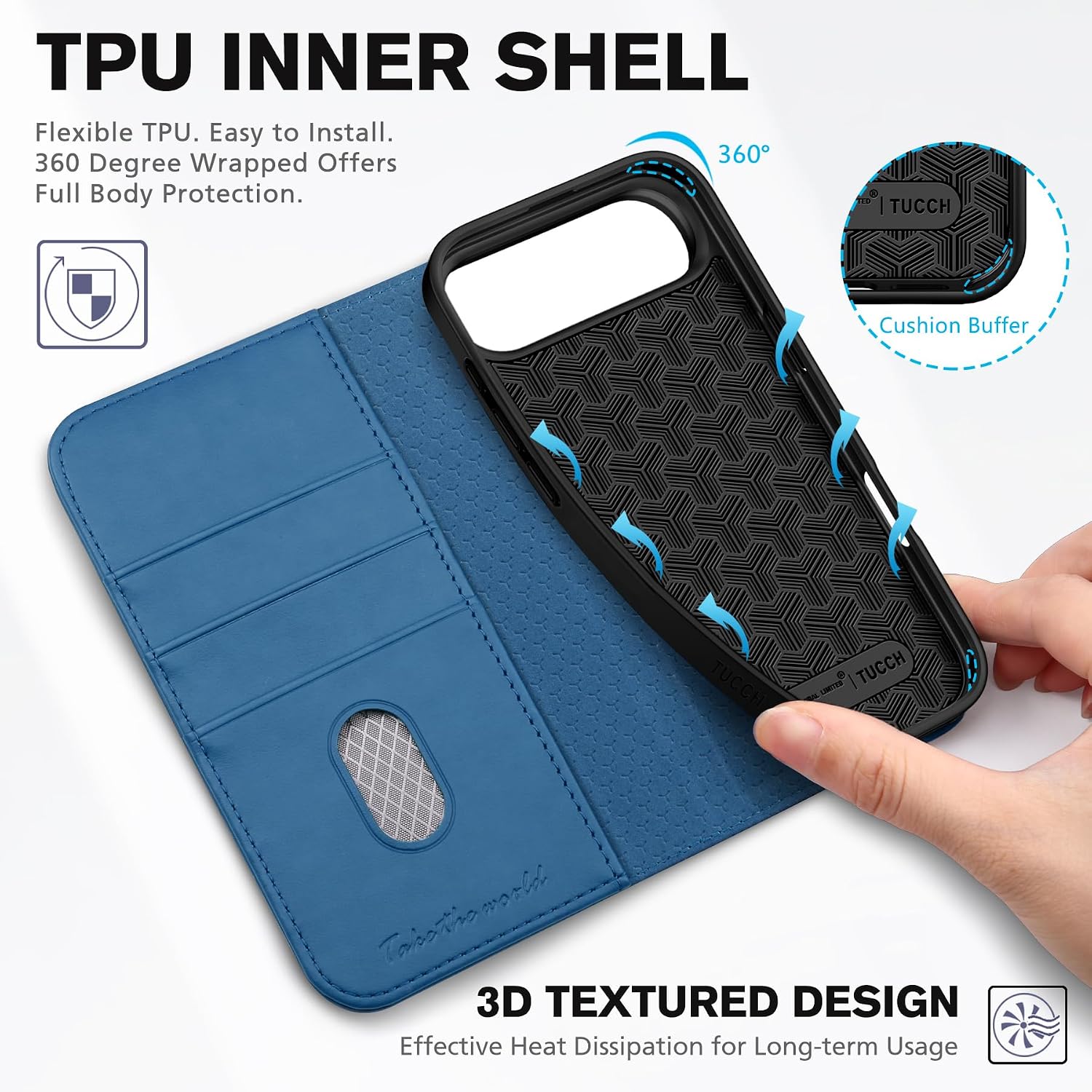 Thumbnail 3 de TUCCH Wallet Case for iPhone Air