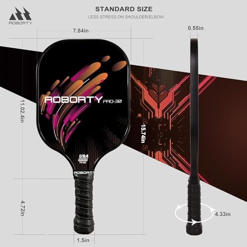 Detalle 2 de AOBORTY Pickleball Paddles 4 Pack ⚙