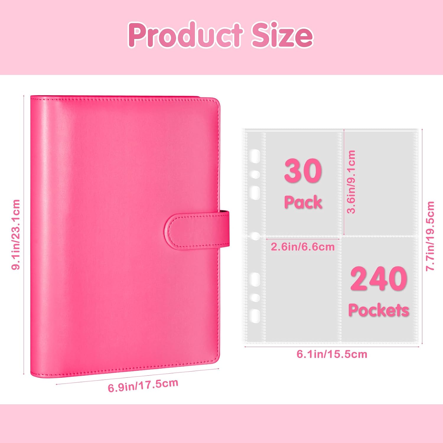 Detalle 2 de A5 Photocard Album 240 Slots