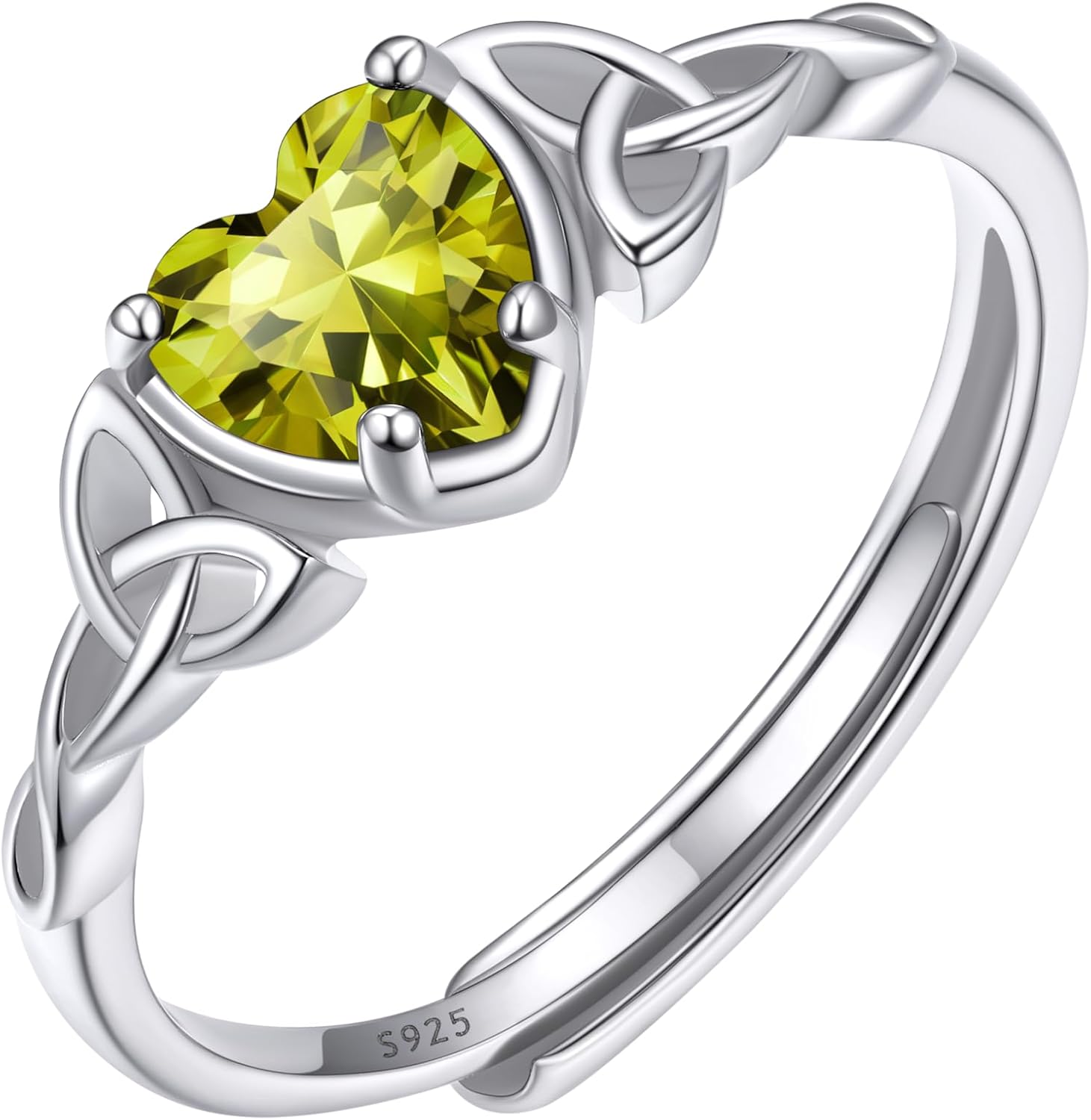 Thumbnail 6 de Bague argent réglable ChicSilver en argent 925 avec pierre carrée