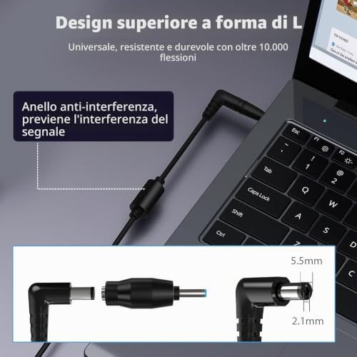 Thumbnail 6 de SUNYDEAL 90W alimentatore universale per notebook, 15 connettori