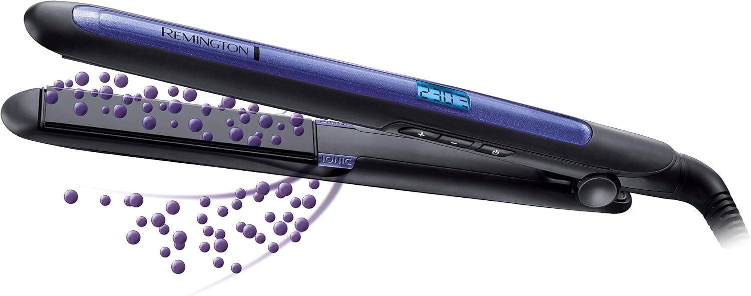 Detalle de Remington Glätteisen S7710 Pro-Ion – dreifache Ionen-Technologie mit Ultra-Tourmalin-Keramik