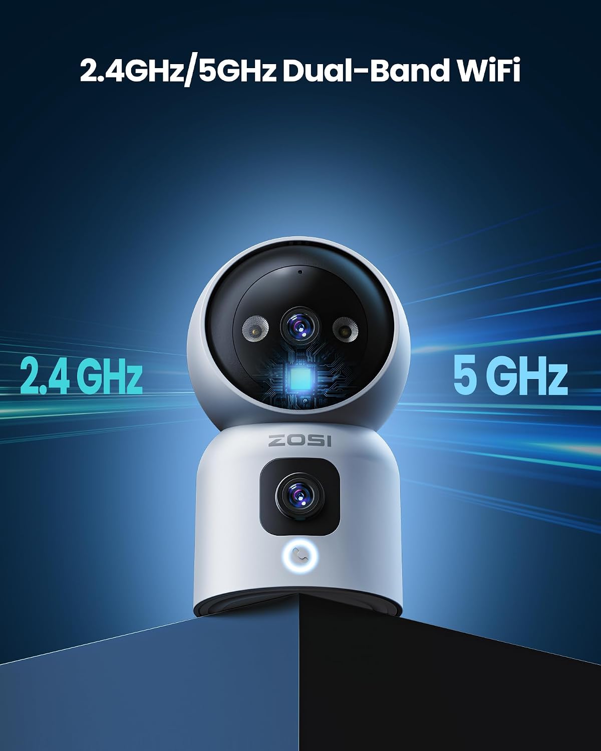 Thumbnail 5 de ZOSI C528 2K Dual‑Lens Indoor Camera