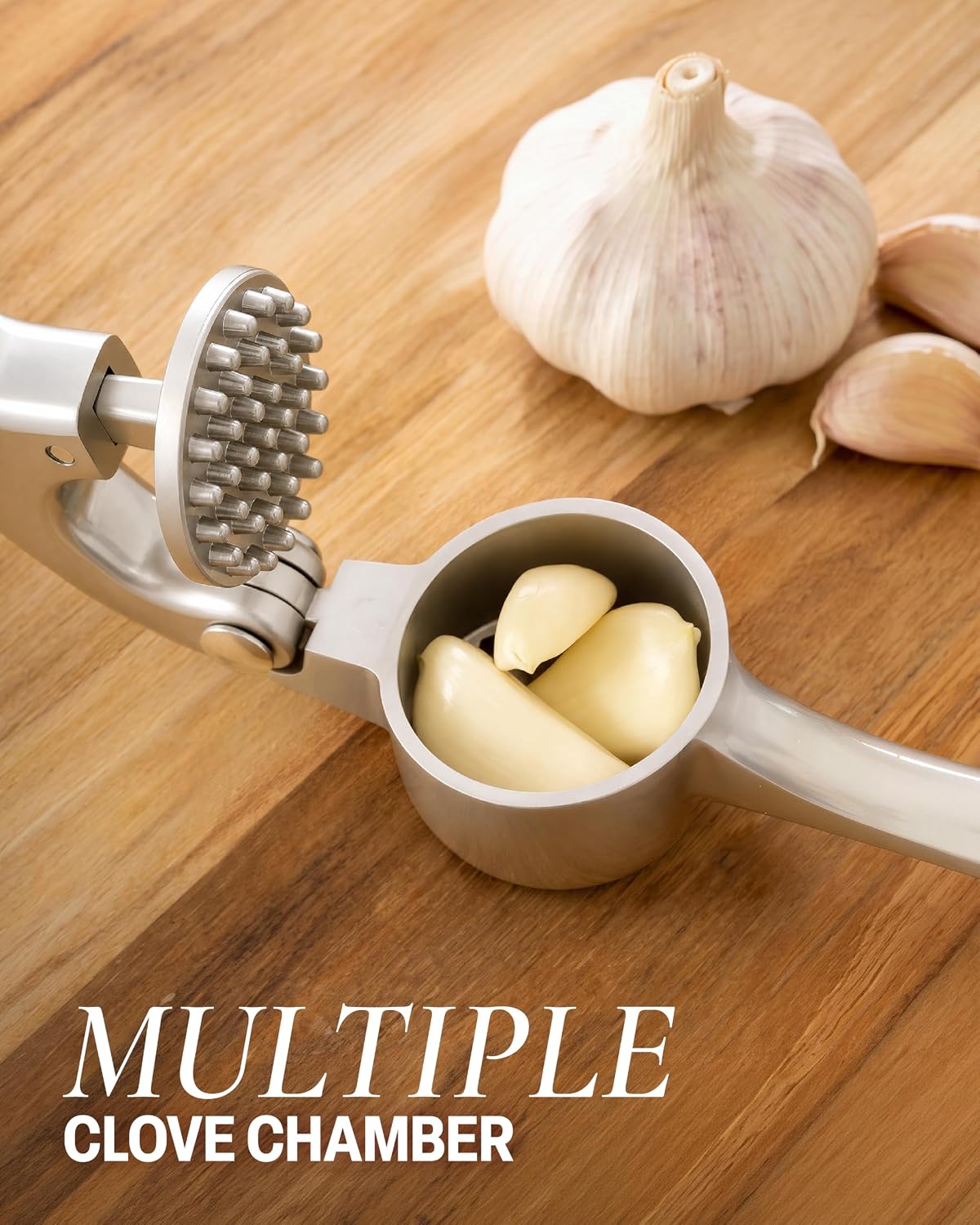 Detalle 2 de Zulay Kitchen Garlic Press Set 🧄