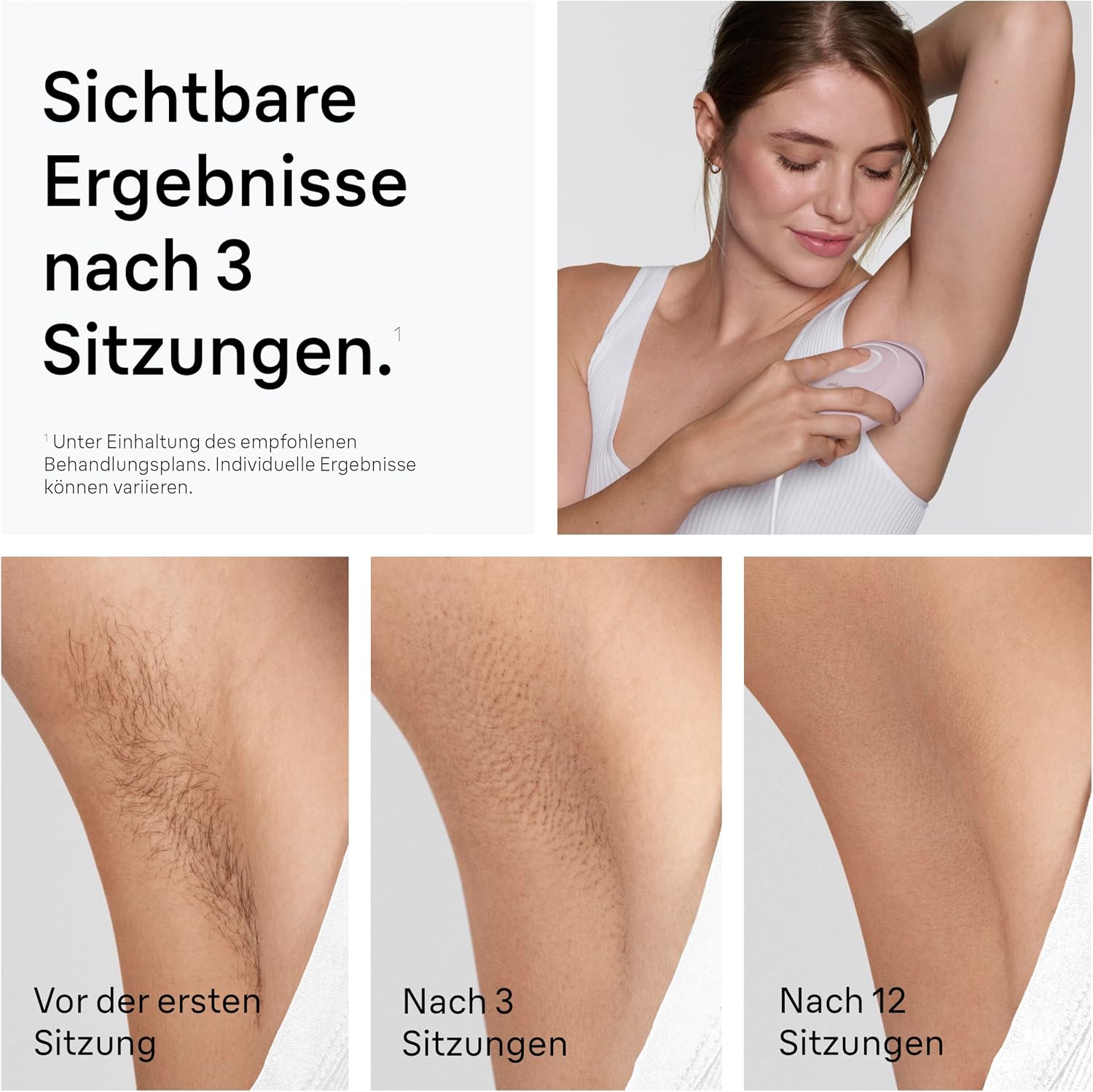 Detalle de Braun Silk·expert Mini IPL Haarentfernung PL1112 – Rosa