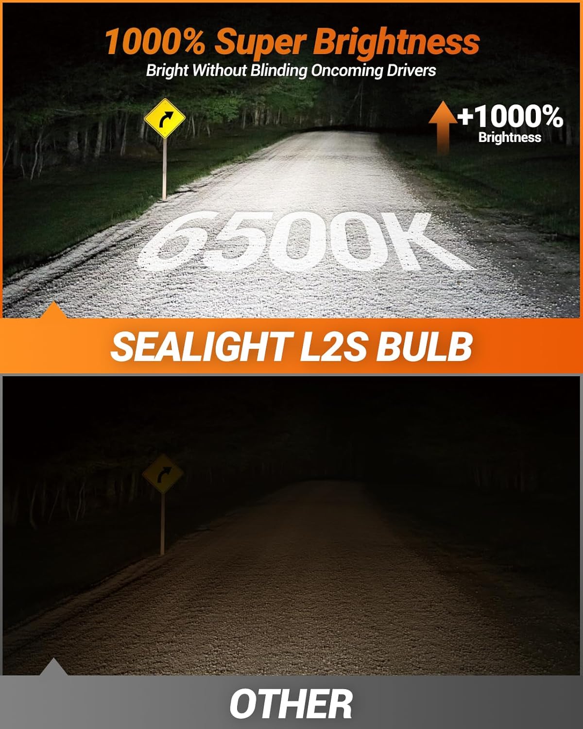 Thumbnail 1 de SEALIGHT 9005 HB3 Bulbs – 45,000LM, 6500K, 2-Pack