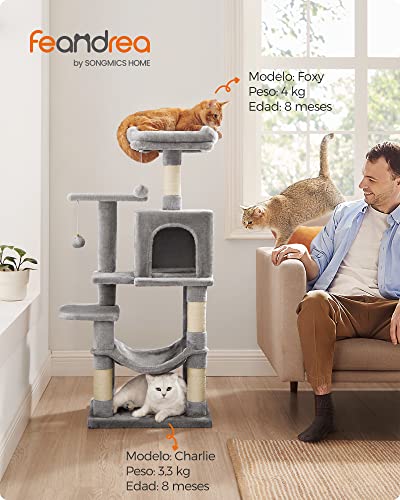 Detalle de Feandrea PCT261W01 torre 112 cm para gatos