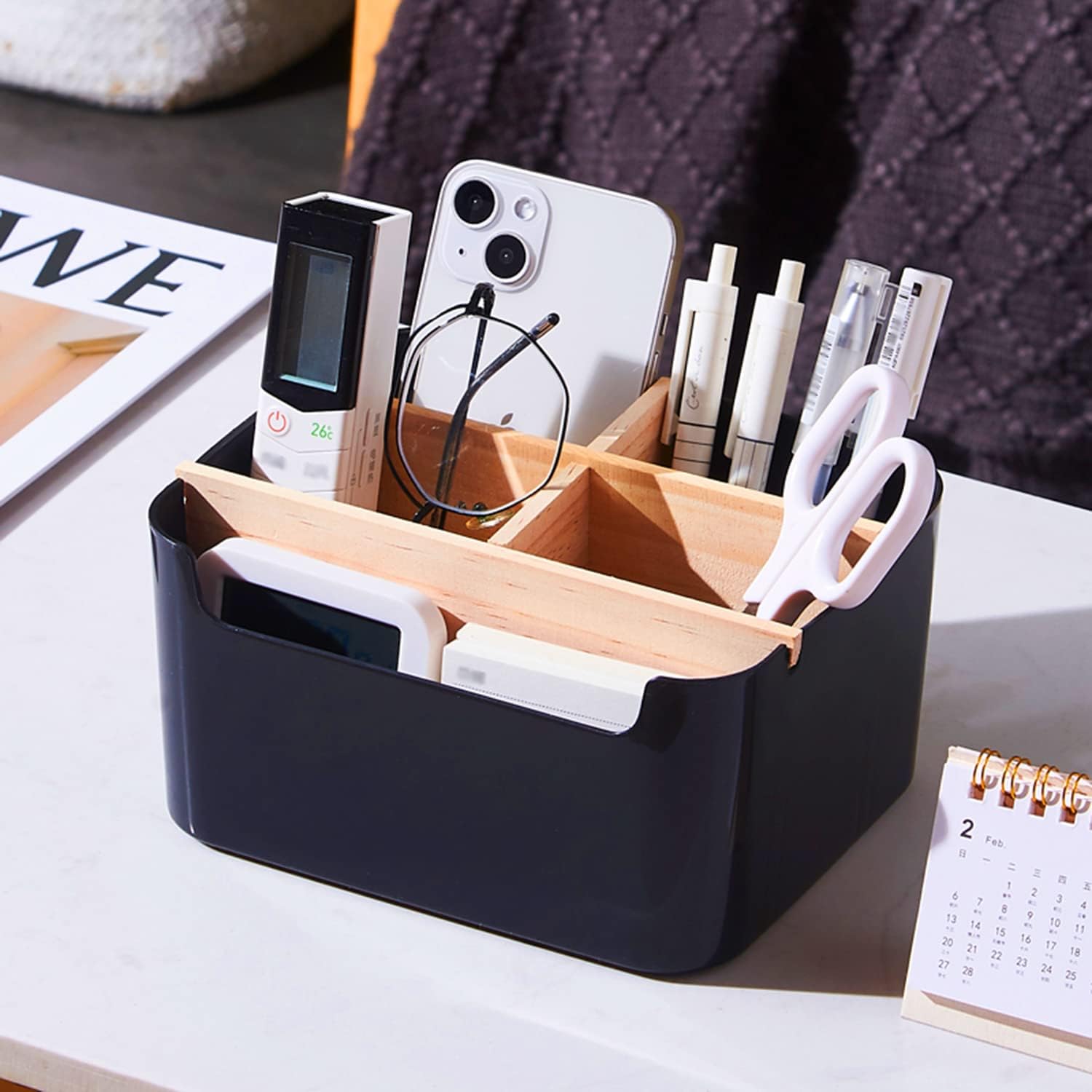 Detalle 2 de VICDUEKG Schreibtisch Organizer 18x14,8x10 cm đź—‚