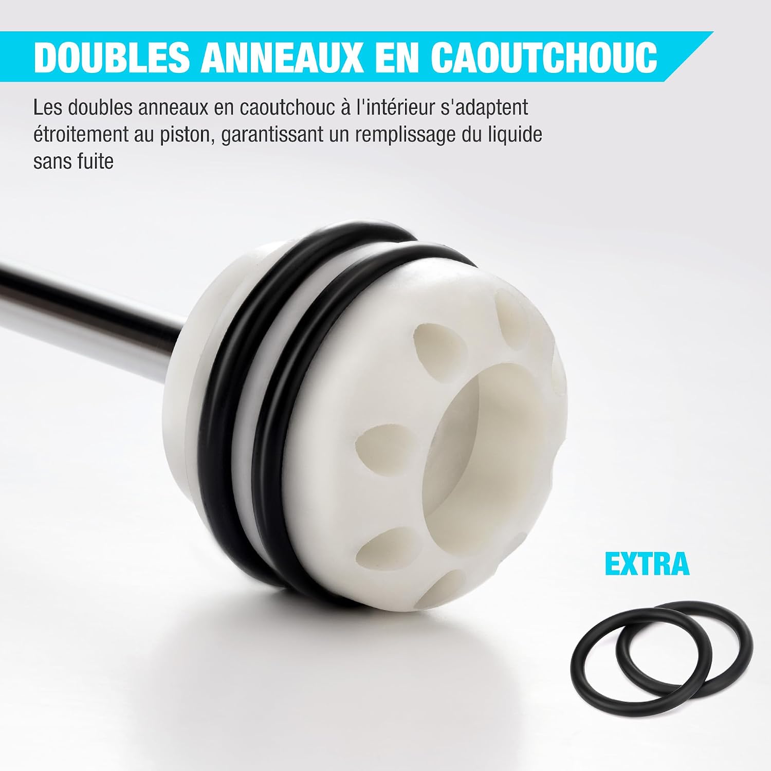 Detalle de DURATECH Seringue a Huile 500ml pour atelier ðŸ›