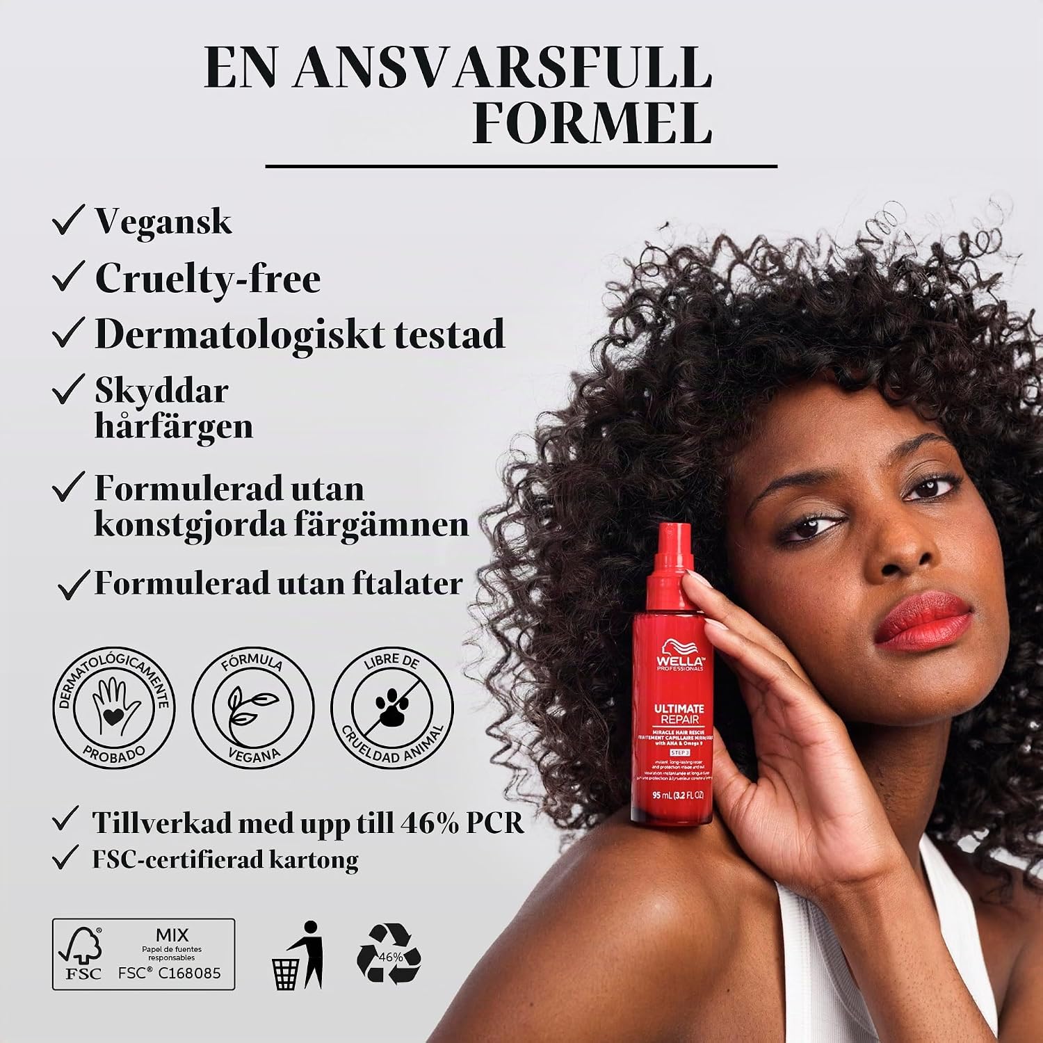 Detalle de Wella Professionals Ultimate Repair Miracle Hair Rescue – leave-in-serum, 30 ml