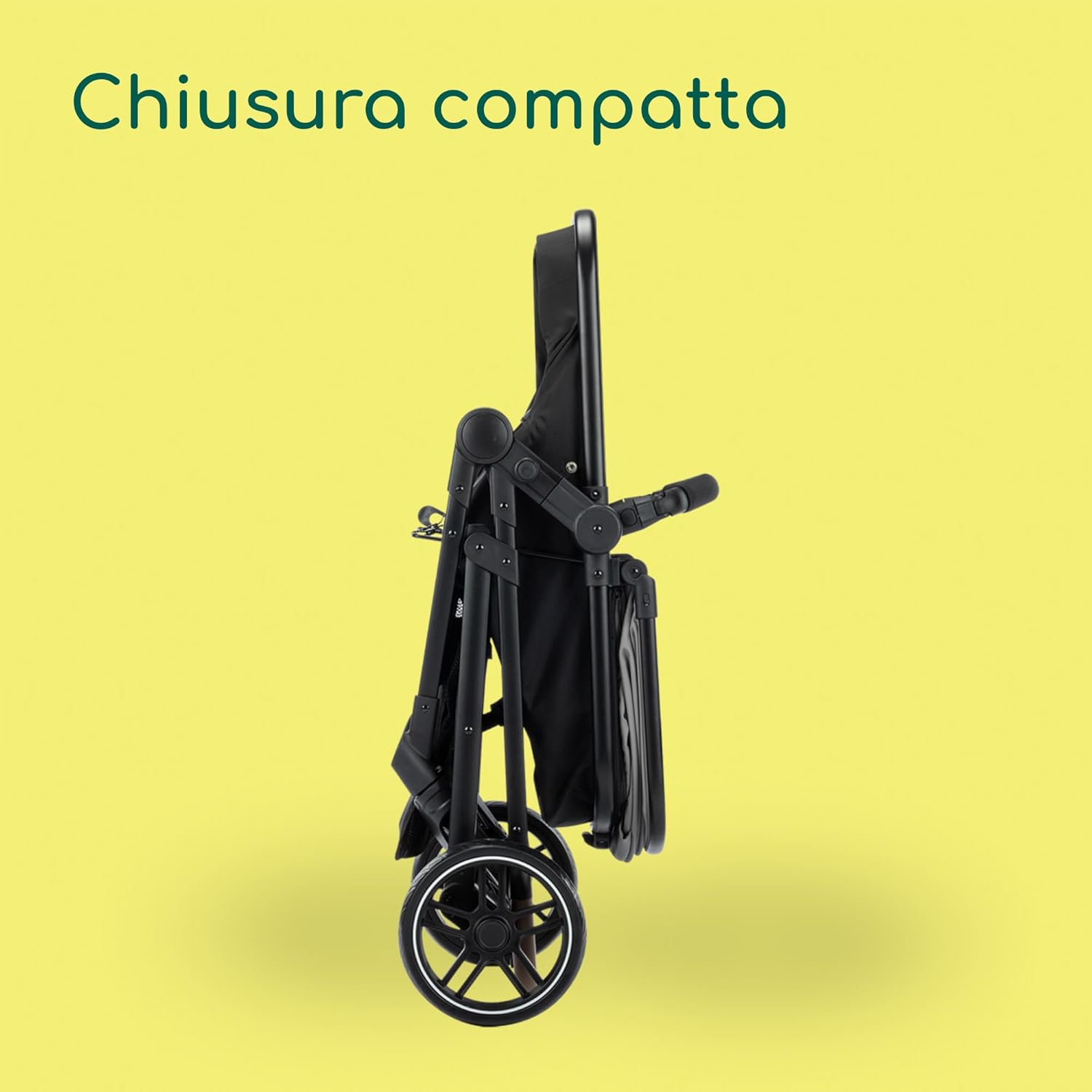 Detalle de Bebeconfort Haze Trio Lux: passeggino 3 in 1 leggero e compatto con seggiolino auto i-Size