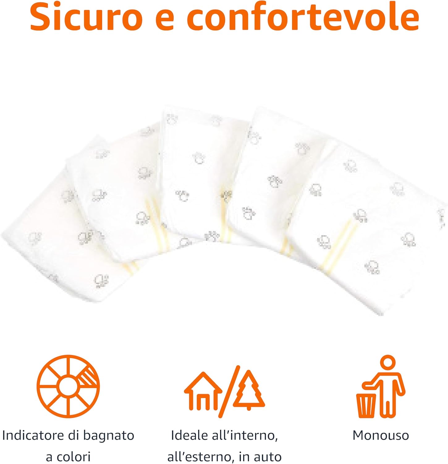 Thumbnail 2 de Amazon Basics Pannolini usa e getta per cani maschi XS – Confezione da 30