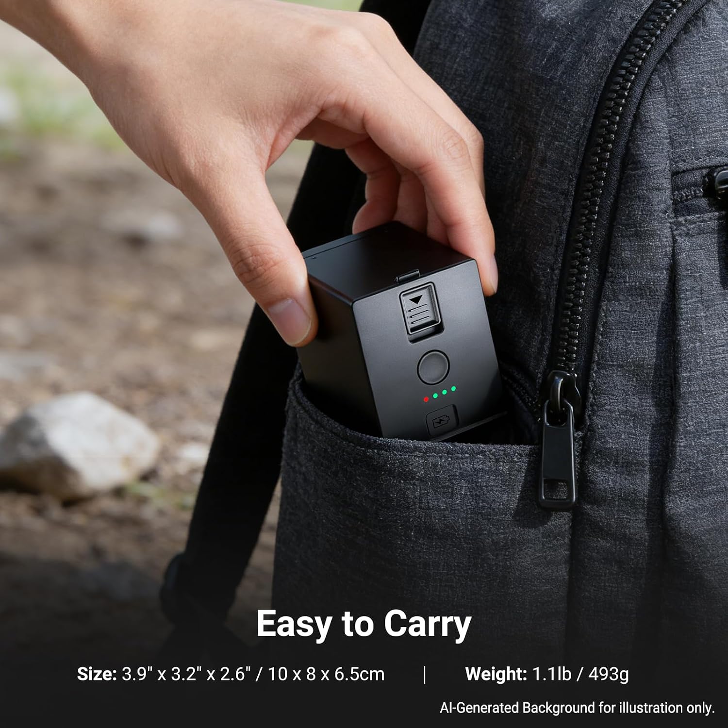 Thumbnail 5 de NEEWER Q6 Battery Pack 28.8V/3000mAh for Up to 400 Full Power Flashes