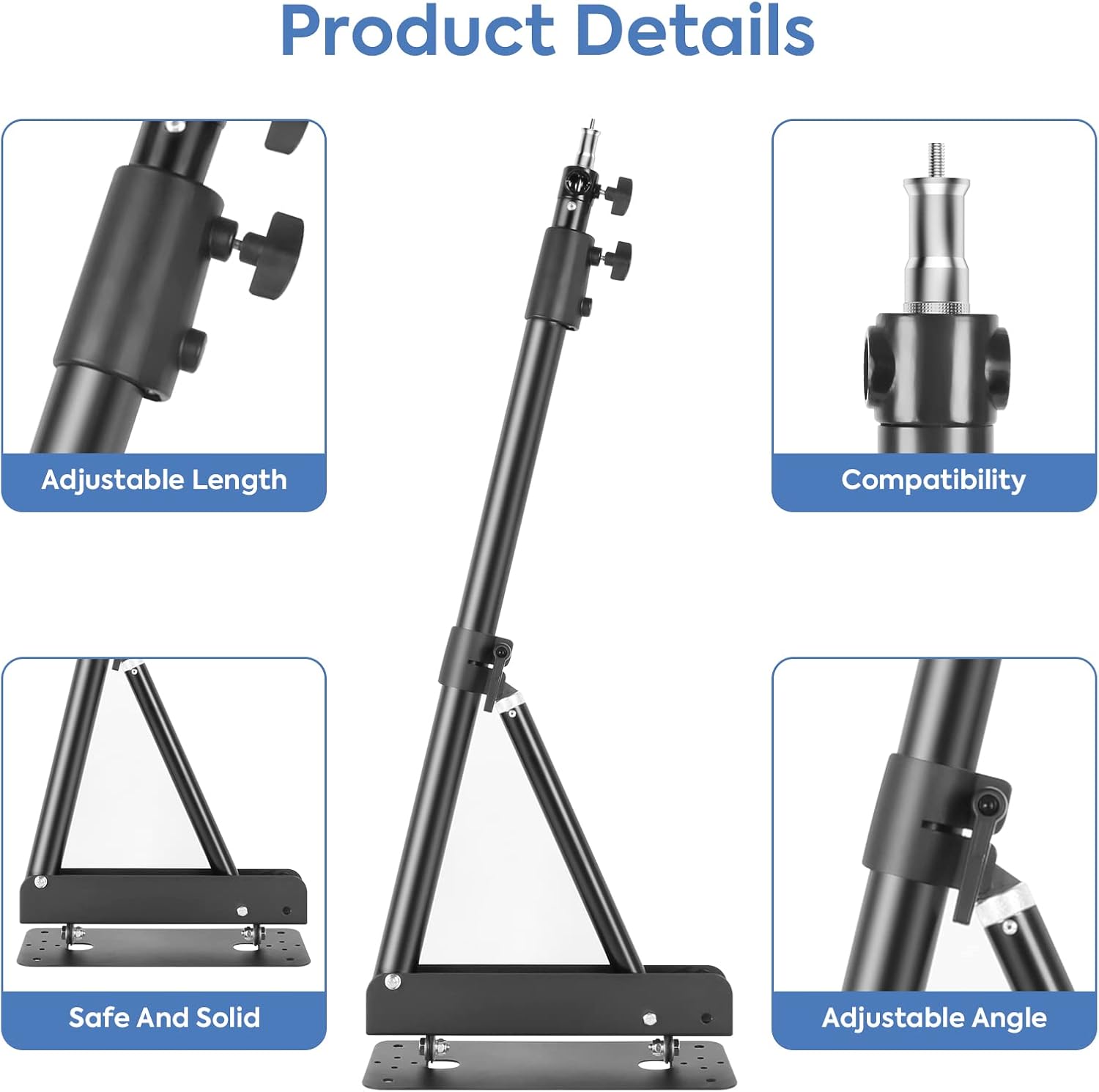 Thumbnail 6 de Heorryn Wandmontage Ausleger Boom Arm 76–133 cm