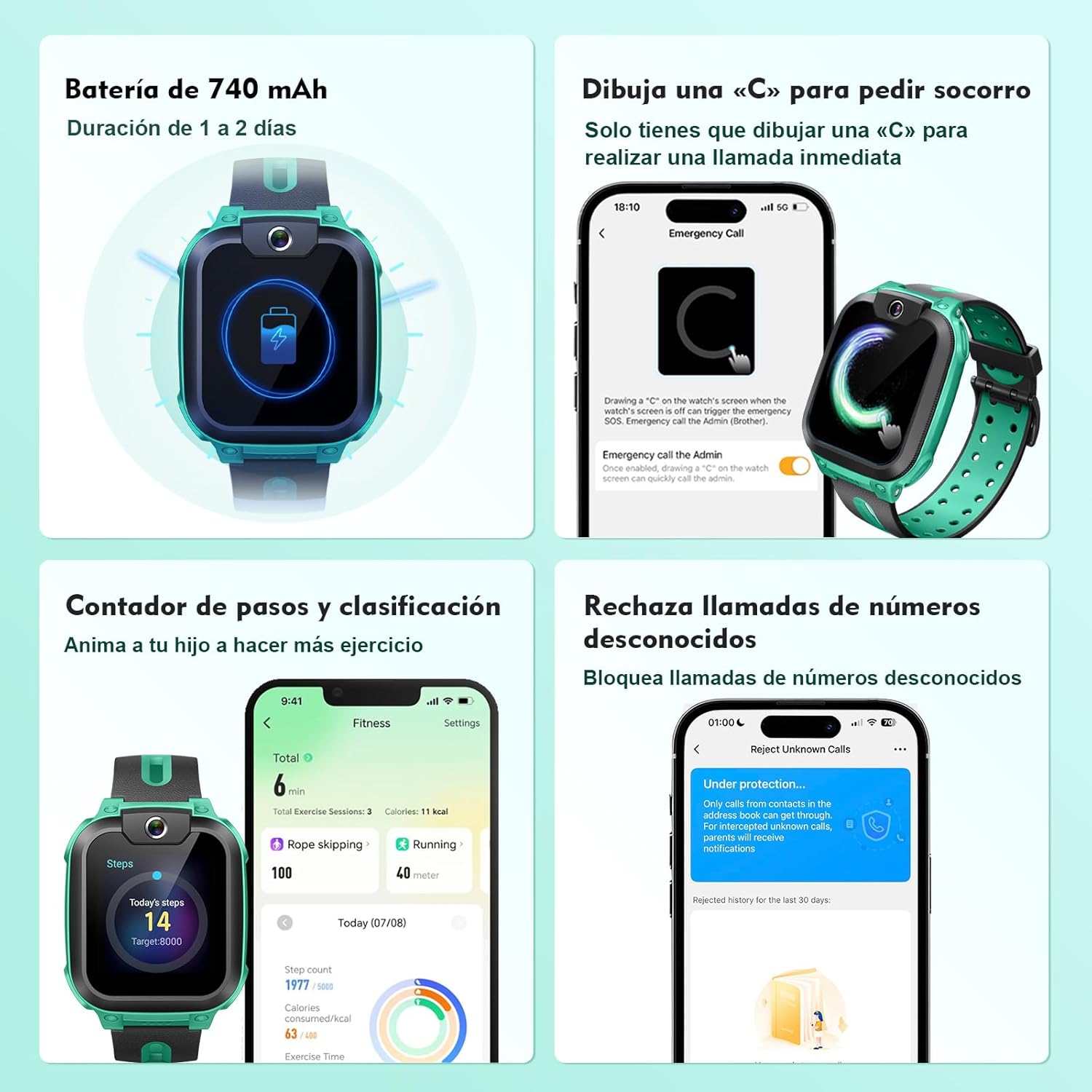Thumbnail 6 de imoo Z1 reloj inteligente infantil
