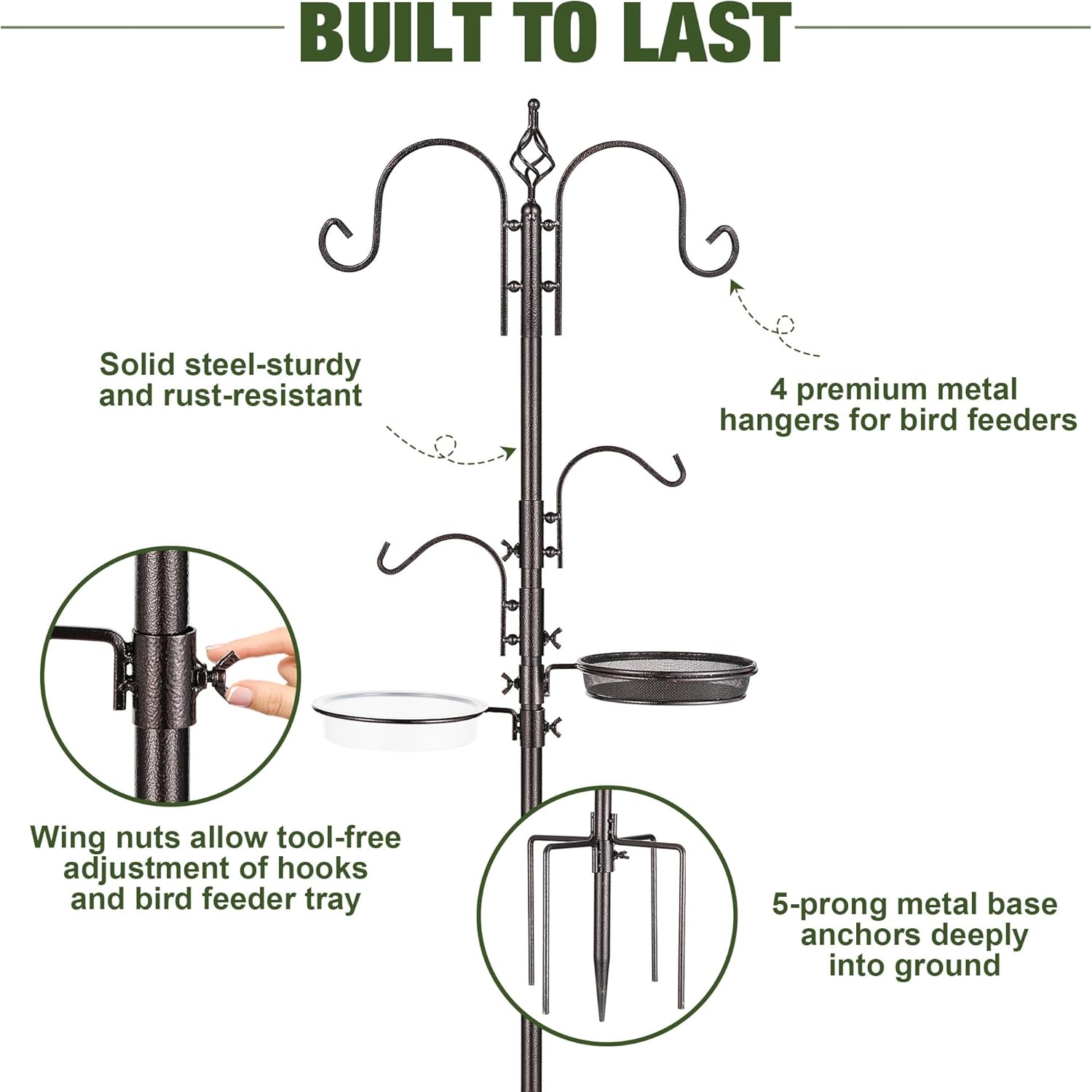 Thumbnail 6 de Urban Deco Bird Feeding Station Kit