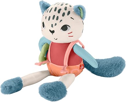 Detalle de Fisher-Price Planet Friends Leopardo de las Nieves 🐆 Juguete Sensorial